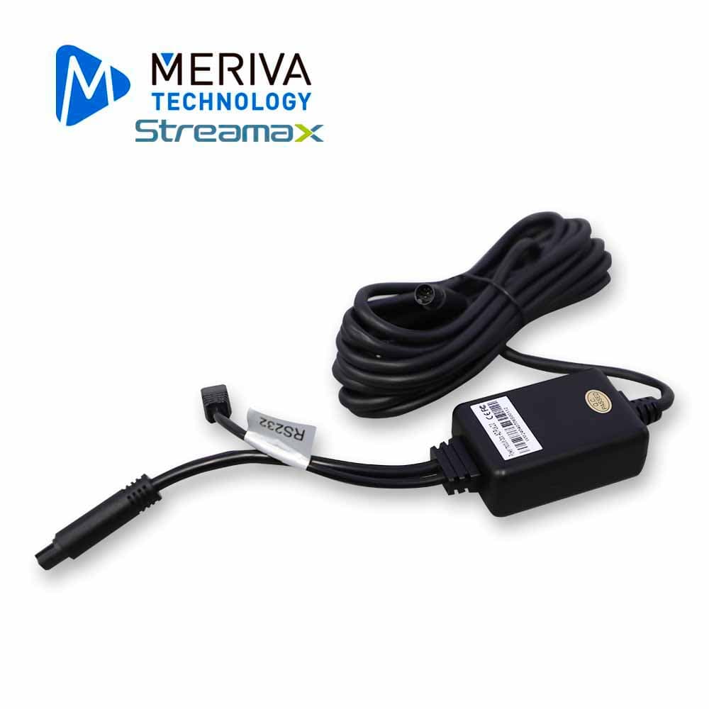 CABLE DE ALIMENTACION Y COMUNICACION PARA DASHCAM STREAMAX POWER BOX / CONECTOR 10 PINES / TERMINAL 232 / COMPATIBLE 2.0 - V1.1 Y C6 LITE 2.0 - Miniatura 2