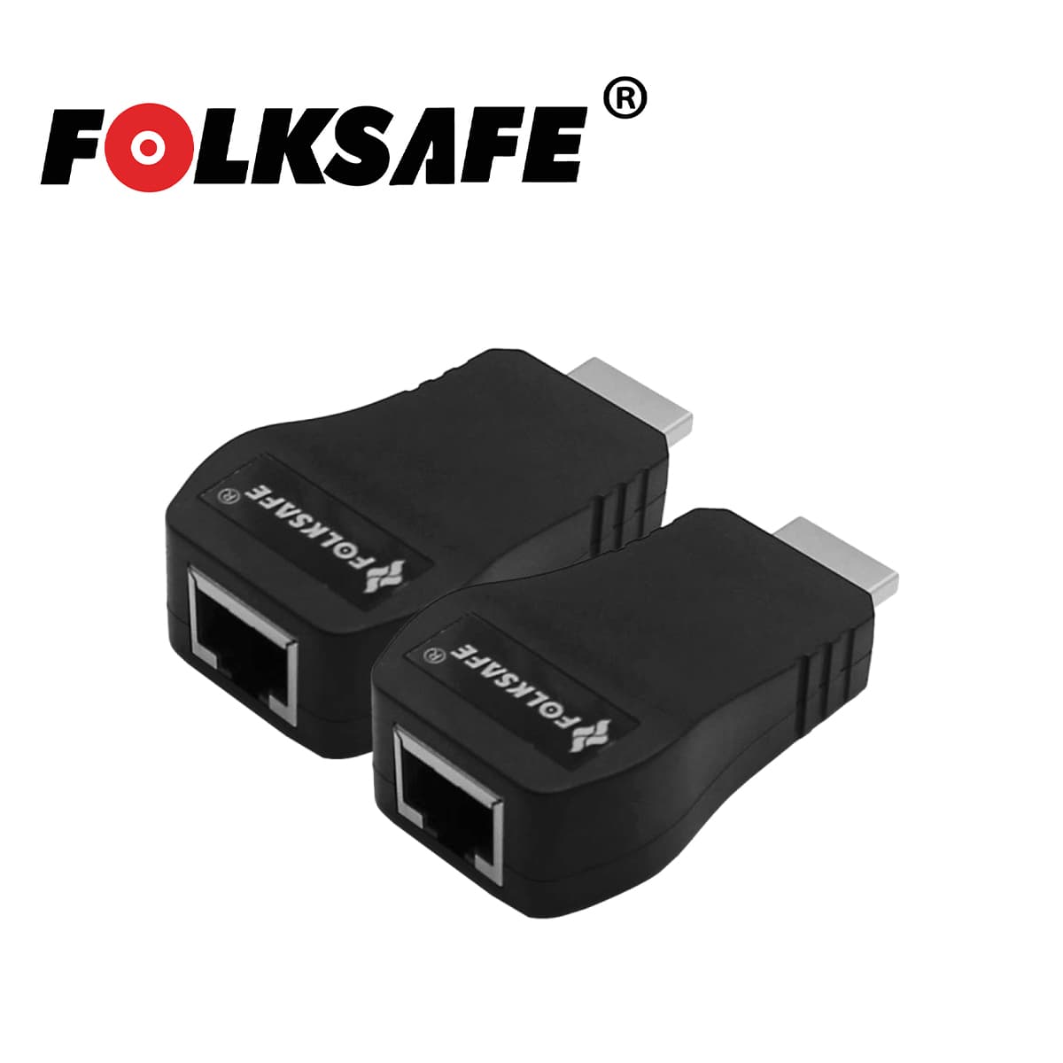 EXTENSOR HDMI FS-HDP2000 FOLKSAFE TRANSMISOR Y RECEPTOR PASIVO HASTA 30M CON UTP CAT5E / EXTENCION DE SEÑAL HDMI HASTA 1080P FACIL DE INSTALAR Y MANIPULAR - Miniatura 2