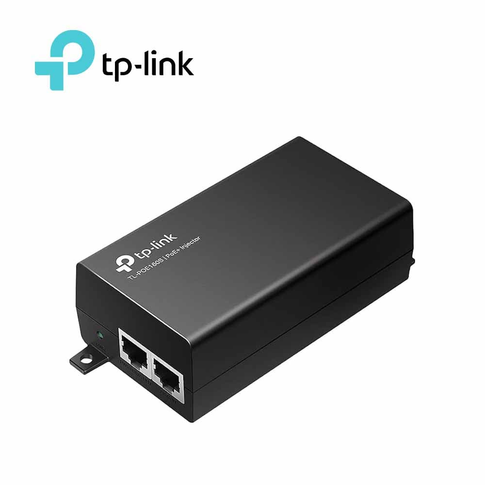 INYECTOR POE 802.3AF/AT POE160S TP-LINK / 2 PUERTOS RJ45 10/100/1,000MBPS / HASTA 100 METROS / AUTO MDI/MDIX / CONSUMO DE 30W - Miniatura 2