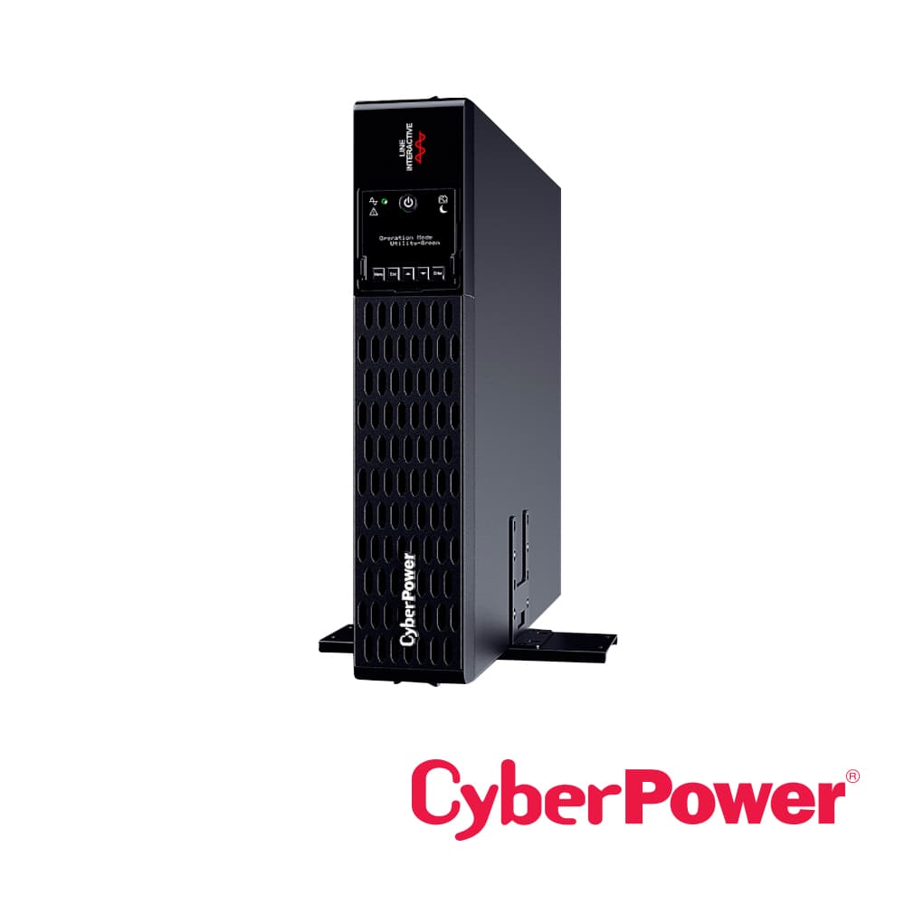 UPS CYBERPOWER PR3000RT2U 3000VA/3000W, 120VCA, ONDA SENOIDAL PURA, LINEA INTERACTIVA, TORRE/RACK 2U, CONTACTOS 8 X NEMA 5-20R + 1 X NEMA L5-30R, USB, SERIAL, MONITOREO REMOTO. - Miniatura 2