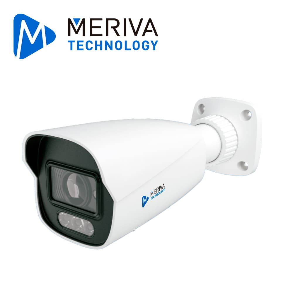 CAMARA IP BULLET MERIVA TECHNOLOGY MOB-EB600Z / 6MP / H.265S / LENTE MOTORIZADO 2.7 - 13.5MM / ILUMINACION DUAL (30 - 50M IR / 30 - 40M LUZ CALIDA) / IP66 / METALICA / 12 VCD / POE / SOPORTA MICRO SD HASTA 512 GB (NO INCLUIDA) / 1 ENTRADA + 1 SALIDA  - Miniatura 2