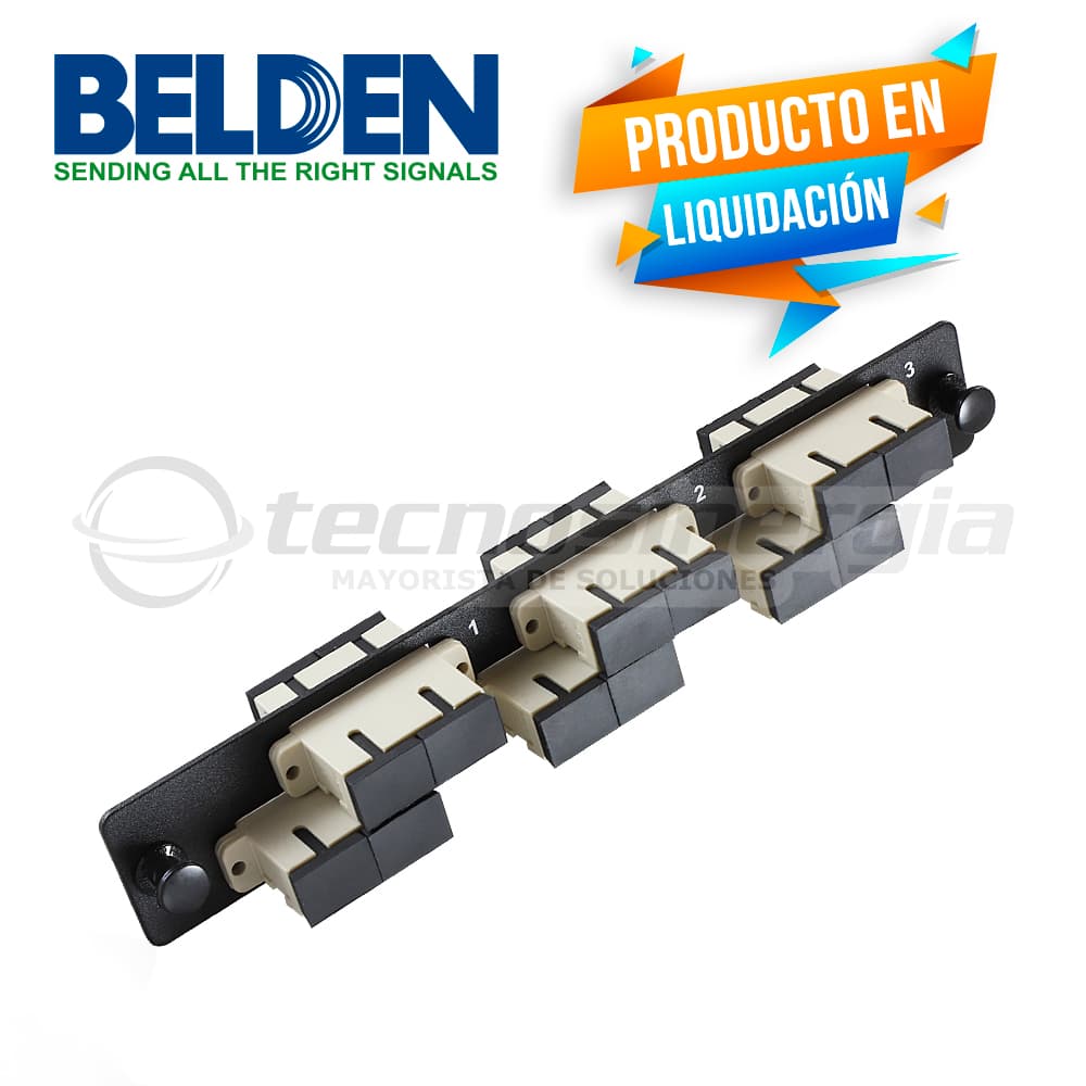 ADAPTADOR FIBRA BELDEN AX100098 6C SC 12HILOS MULTIMODO OM1 - Miniatura 7