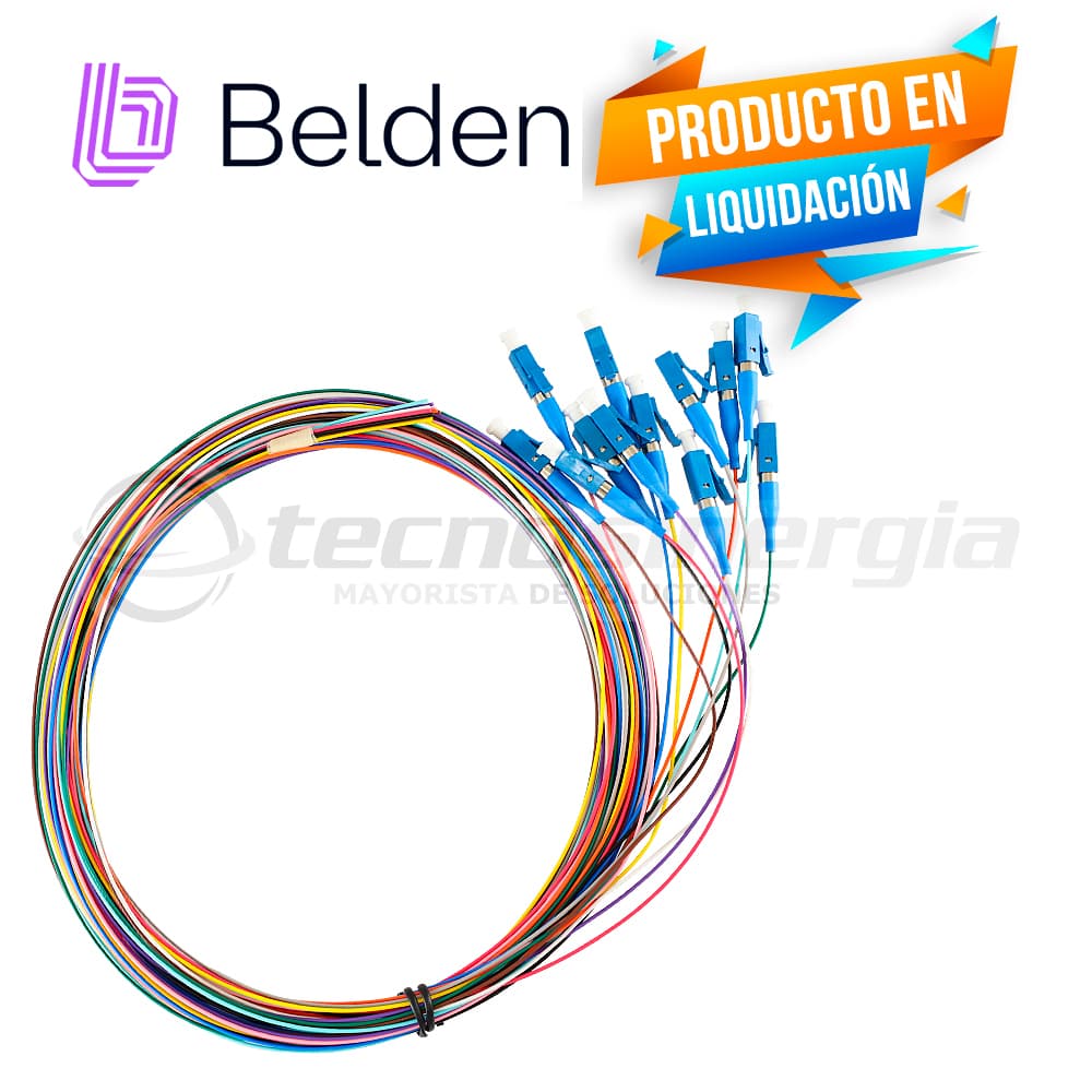 KIT PIGTAIL FIBRA BELDEN FTSLC900PR12 MONOMODO LC SIMPLEX OS2 INCLUYE 12PZAS - Miniatura 5