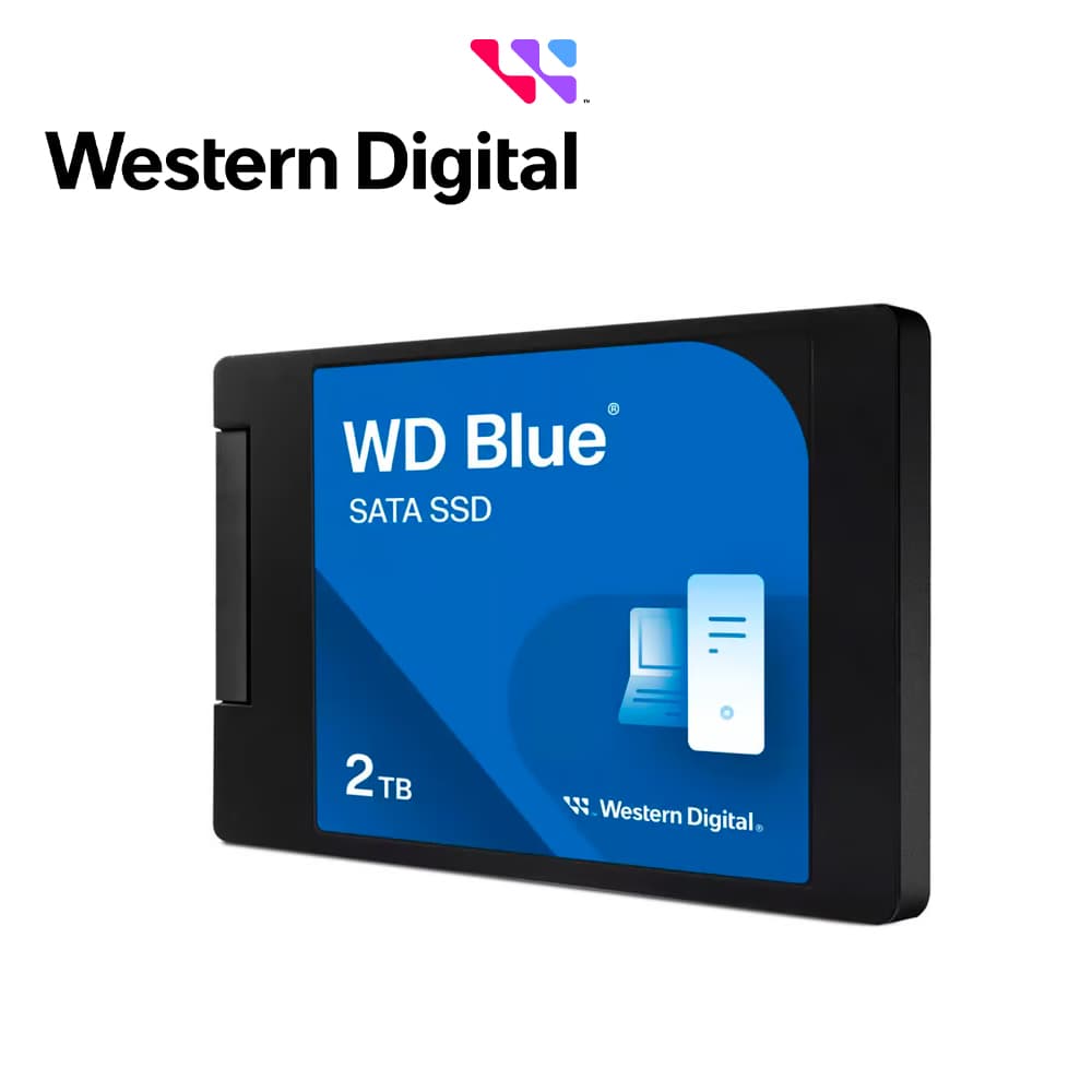 SSD WD SERIE BLUE WDS200T3B0A2 / 2 TB SATA III DE 6 GB/S / FF 2.5 PULGADAS / RESISTENCIA TBW 500 - Miniatura 2