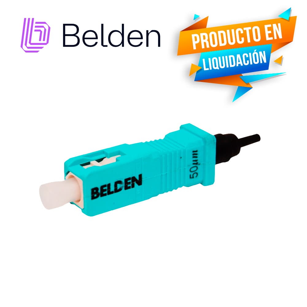 CONECTOR FIBRA BELDEN AX105207-S1 SC MULTIMODO OM3 - Miniatura 6