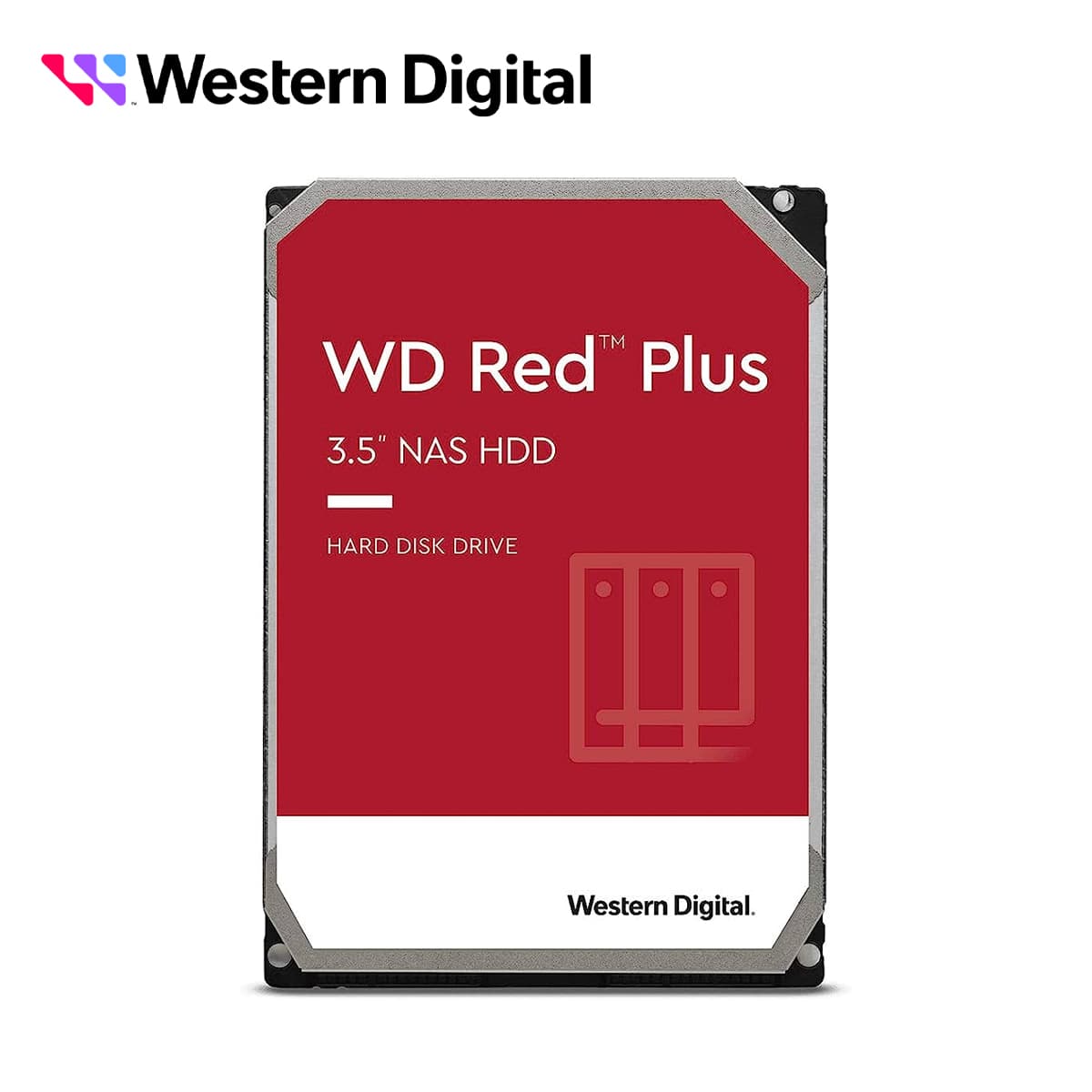 DD DISCO DURO WD120EFBX WD RED PLUS 3.5 SATA 12TB CACHE 256MB 7200RMP ESPECIAL PARA ALMACENAMIENTO Y NAS HASTA 8 BAHIAS - Miniatura 2
