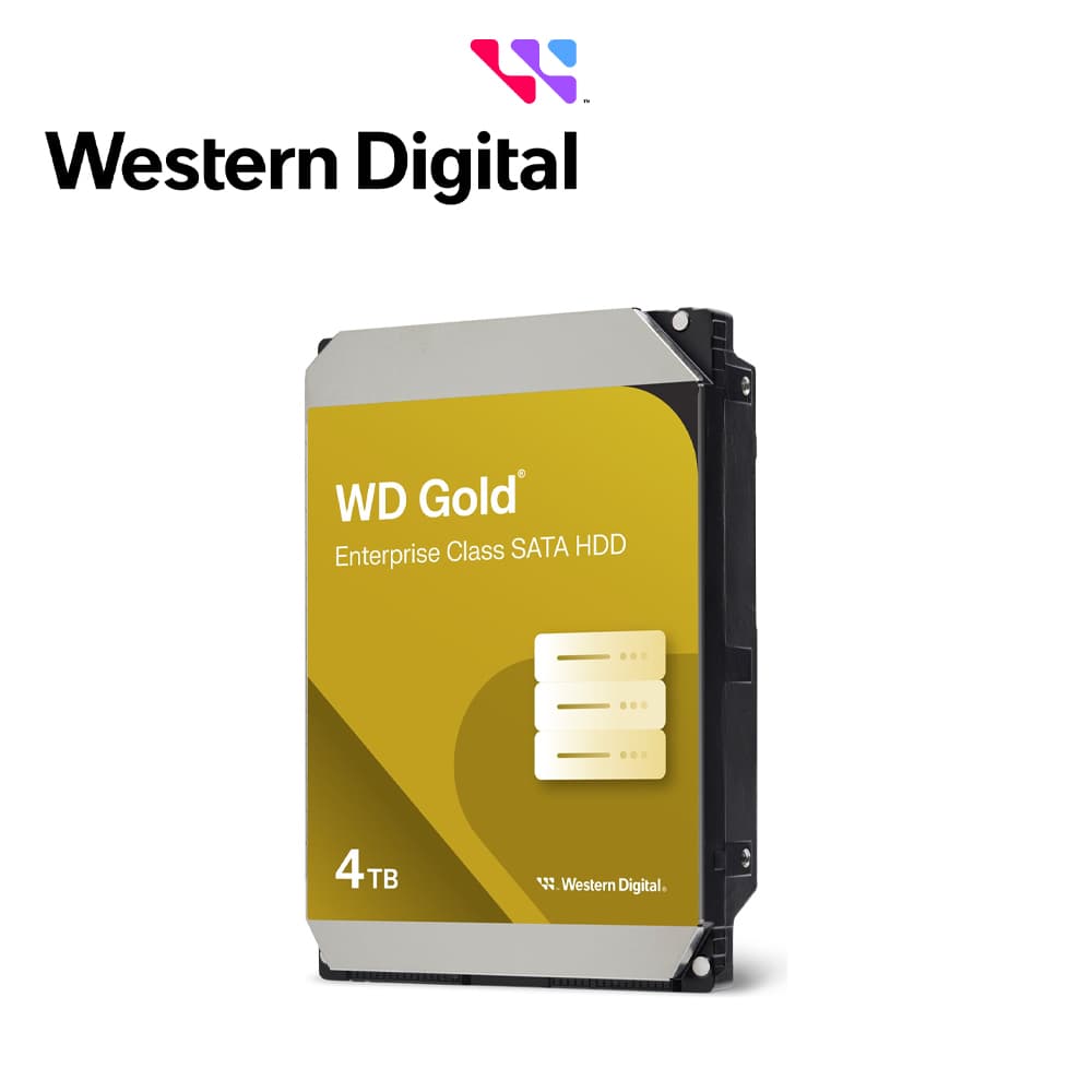 DD DISCO DURO 4TB WD4004FRYZ WD GOLD 3.5 PULGADAS SATA 7200 RPM CACHE 256MB 24X7 HOTPLUG PARA NAS NVR Y SERVIDOR - Miniatura 2