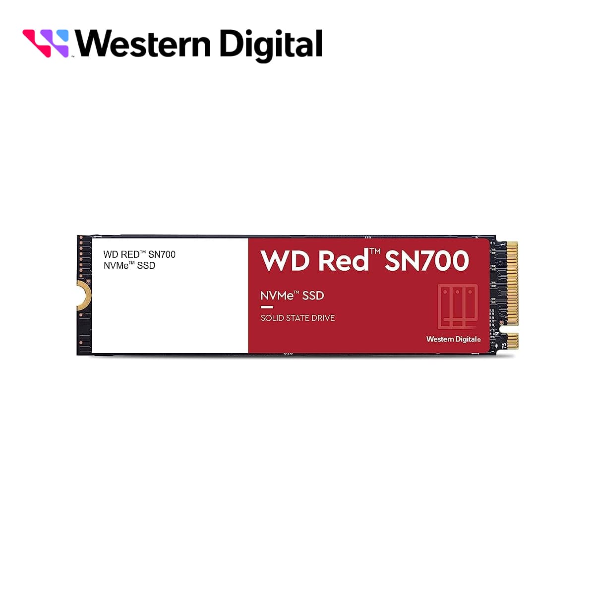 SSD WESTERN DIGITAL WD RED WDS400T1R0C / 4TB NVME PCIE DE 3RA GENERACION 3400 MB/S - Miniatura 2