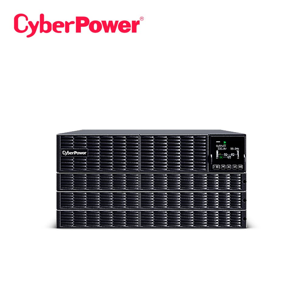 UPS CYBERPOWER OLS6KERT5U-NEMA 6000VA / 6000W / ONLINE DOBLE CONVERSION / 200-240 VAC / 200-240 VAC. PANTALLA LCD / ONDA SENOIDAL PURA / CONVERTIBLE TORRE/RACK 5U / 1 × HARDWIRE TERMINAL BLOCK 4 × NEMA L6-30R / USB/SERIAL/ SNMP/HTTP CARD (OPCIONAL) - Miniatura 3