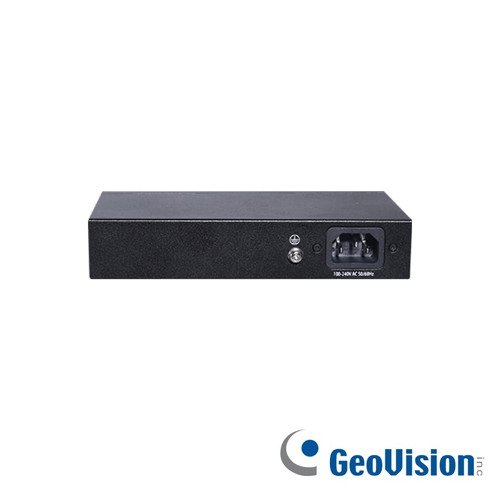 SWITCH GEOVISION GV-APOE0400 POE NO ADMINISTRADO 10/100 MBPS 4 PUERTOS POE IEEE 802.3AT, 32W POR PUERTO 2 PUERTOS FAST ETHERNET - Miniatura 3