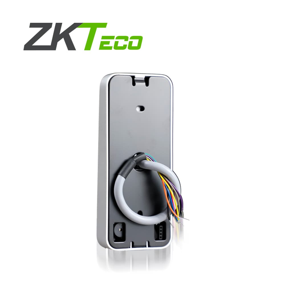 LECTOR CON TECLADO, RFID 125KHZ Y CODIGOS QR DE ZKTECO QR600-VK-E FABRICADO EN METAL COMPATIBLE CON LA APP MOVIL DE BIOSECURITY, BIOACCESS Y BIOCVSECURITY - Miniatura 6