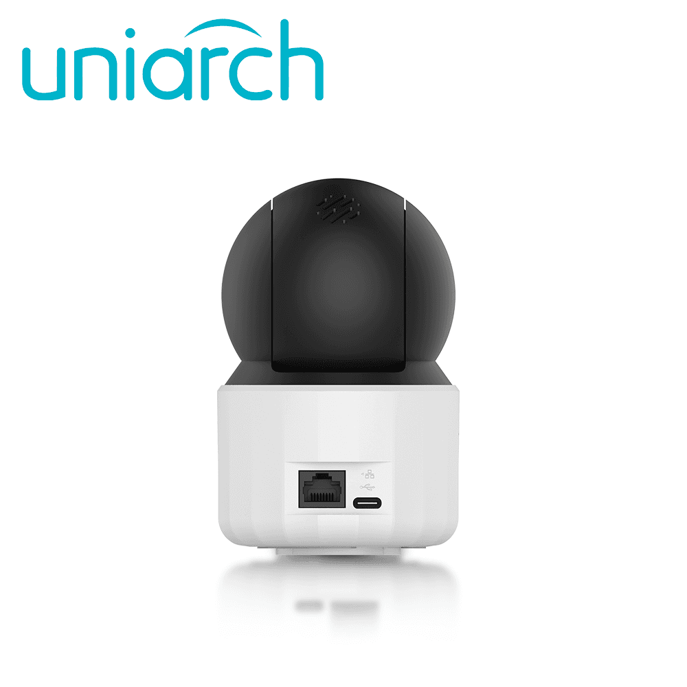 CAMARA IP DOBLE LENTE WIFI UNIARCH Uho-S3S-M33D / 3MP+3MP / LENTES 4MM / DWDR / IR10M / LUZ-CALIDA (DUAL-LIGHT) / MICROSD512GB / MICROFONO+ALTAVOZ-INTEGRADO / HUMAN-BODY-DETECTION / DETECCION-VEHICULO-MASCOTA-LLANTO / USB-C / INTERIOR / SERIE PANDA / - Miniatura 5