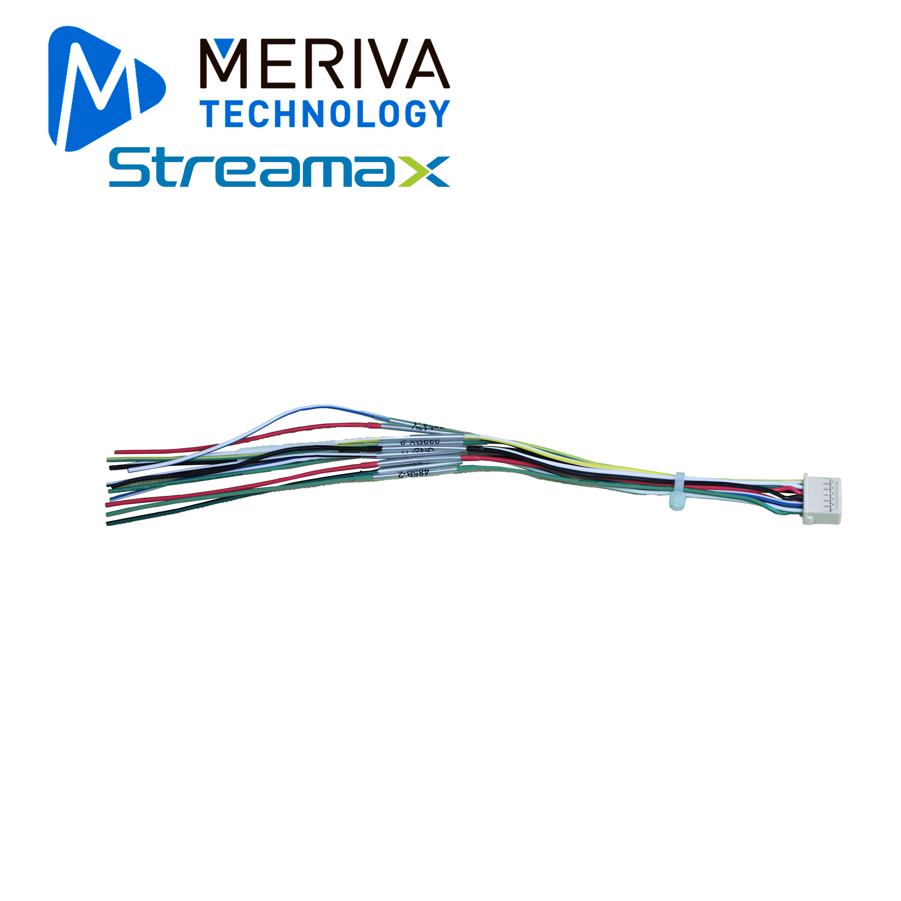 CABLE SERIAL PARA COMUNICACION STREAMAX MS-X3NPRO / CONECTOR 501646-200 / TERMINALES DE ALIMENTACION / TERMINAL 485A / TERMINAL 485B / TERMINAL 232-2 TX / TERMINAL 232-2 RX / TERMINAL CAN (CAN-H Y CAN-L) / GND / COMPATIBLE CON MX3NPRO - Miniatura 3