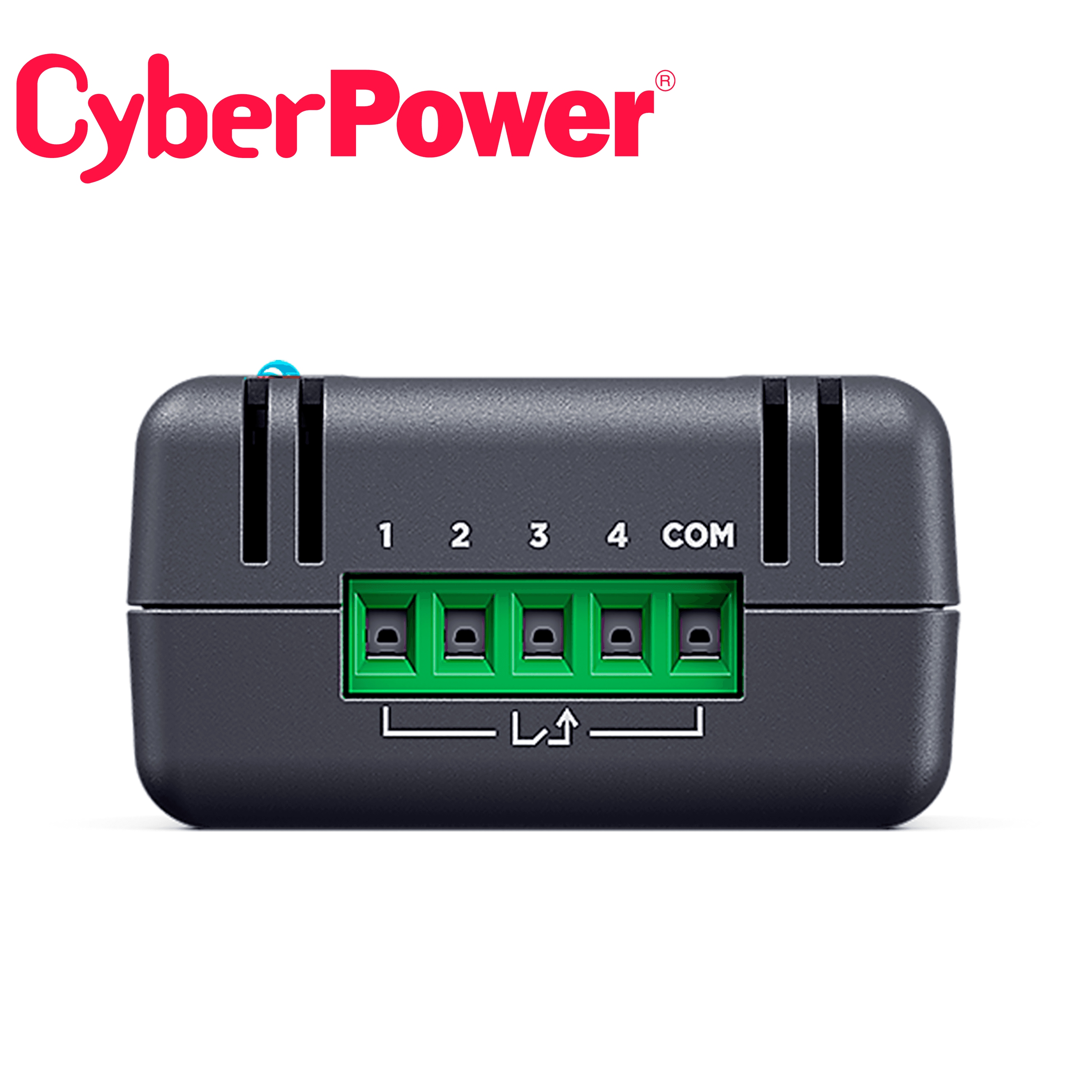 TARJETA SENSOR AMBIENTAL SNEV001 CYBERPOWER / MONITOREA TEMPERATURA Y HUMEDAD / 2 PUERTOS RJ45 EN CADENA HASTA 8 UNIDADES / 4 CONTACTOS SECOS PARA ALARMAS / COMPATIBLE CON RMCARD205 - Miniatura 4