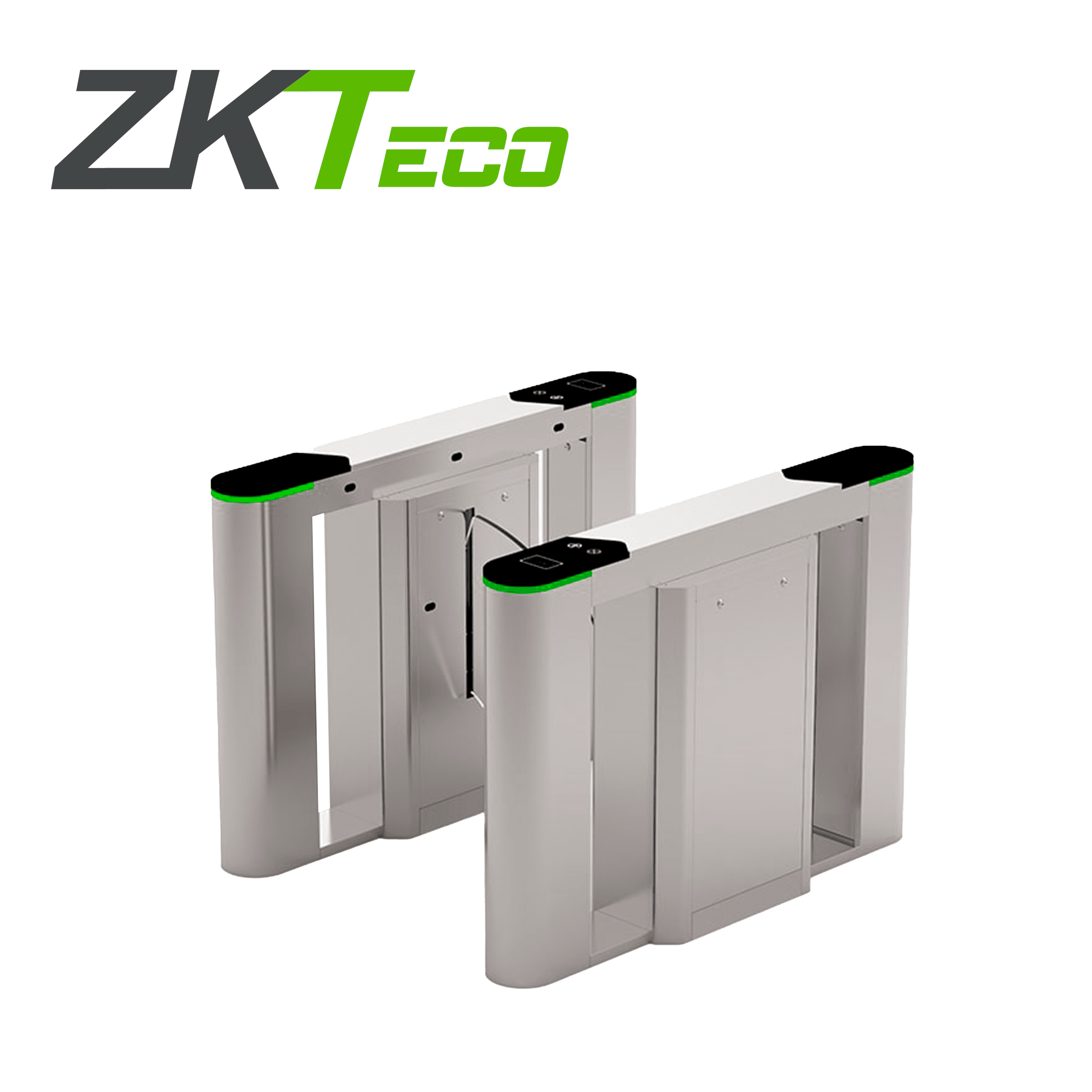 TORNIQUETE DE MEDIA ALTURA CON ALETAS ACRILICAS BIDIRECCIONAL ZKTECO FBL6000 CONSTRUIDA EN ACERO INOXIDABLE PARA CREAR UN CARRIL VELOCIDAD DE CRUCE DE 30 PERSONAS POR MINUTO INSTALACION EN INTERIOR EQUIPADO CON INFRAROJOS PARA EL CRUCE DE PERSONAS CO - Miniatura 2