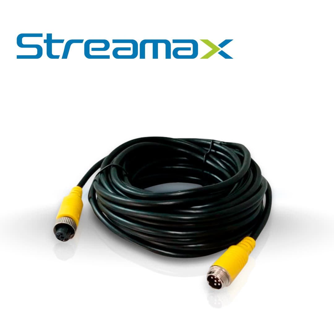 CABLE DIN DE AVIACION SERIE ECO MERIVA TECHNOLOGY MCBEIP70 / 6 PINES / 7 METROS / COMPATIBLE CON CAMARAS IP - Miniatura 4