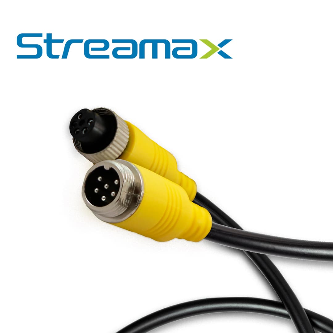 CABLE DIN DE AVIACION SERIE ECO MERIVA TECHNOLOGY MCBEIP30 / 6 PINES / 3 METROS / COMPATIBLE CON CAMARAS IP - Miniatura 5