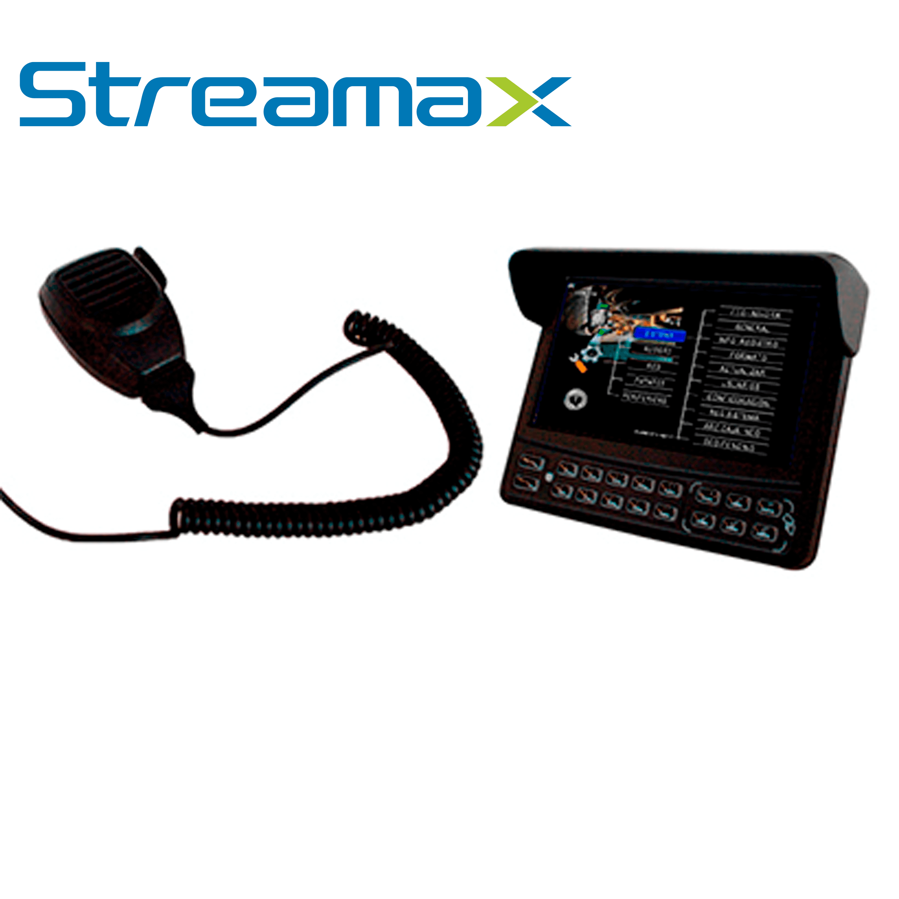 PANEL DE CONTROL STREAMAX MA04KIT / 7 PULGADAS / CONECTOR DIN 10 PINES / TOUCH / VISUALIZACION DE CAMARAS EN TIEMPO REAL / BOTONES DE VOLUMEN / RADIO PARA AUDIO BIDIRECCIONAL / COMPATIBLE CON MDVRS SERIE M1N 2.0, MX3NPRO Y A8PRO - Miniatura 5