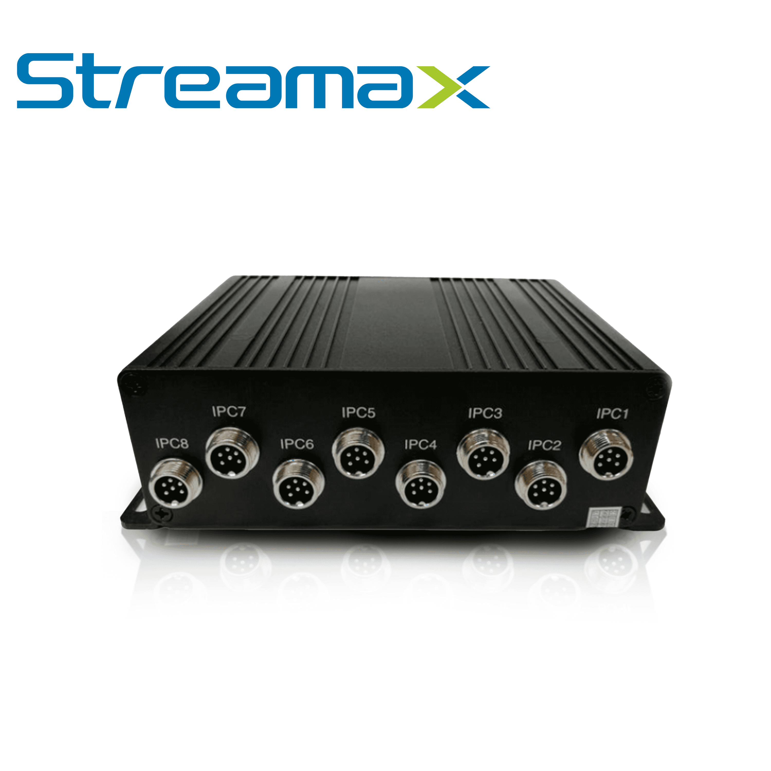 SWITCH PON MOVIL MERIVA STREAMAX MSWITCH / 8 PUERTOS / CAMARAS IPC DIN DE 6PIN / 8-36 VCD / CARCASA DE ALTA RESISTENCIA / FIABLE EN ENTORNOS CON VIBRACIONES / DISEÑADO PARA DVRS MOVILES SERIE A8PRO - Miniatura 3