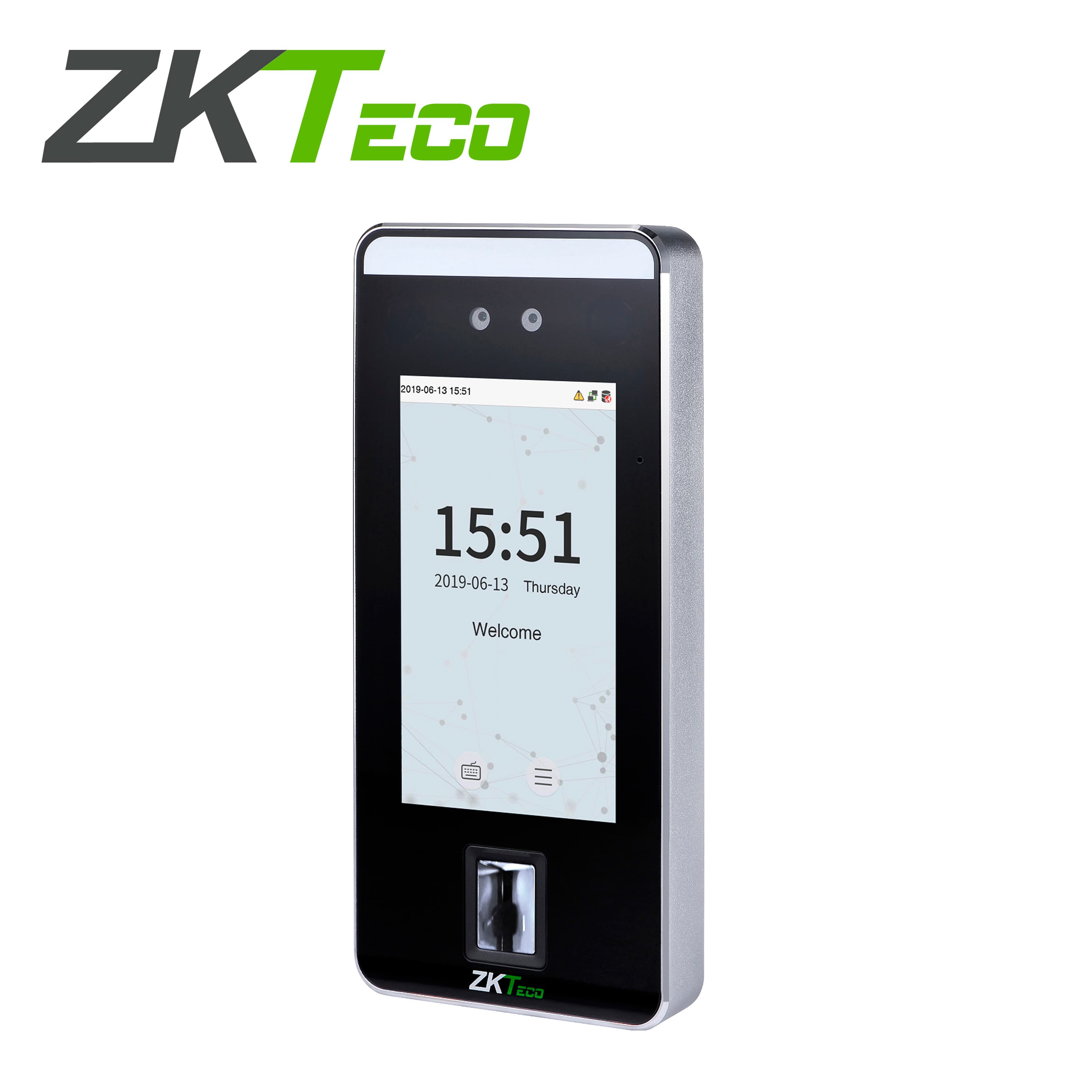 CONTROL DE ACCESO ZKTECO MODELO SPEEDFACE V5L / RECONOCIMIENTO FACIAL / ID Y HUELLAS / ACCESO AVANZADO / ASISTENCIA BASICO / PANTALLA 5 PULGADAS / 10,000 ROSTROS / 10,000 HUELLAS / 10,000 TARJETAS / 200,000 EVENTOS / REQUIERE LICENCIA ZKBIO CVSECURIT - Miniatura 3