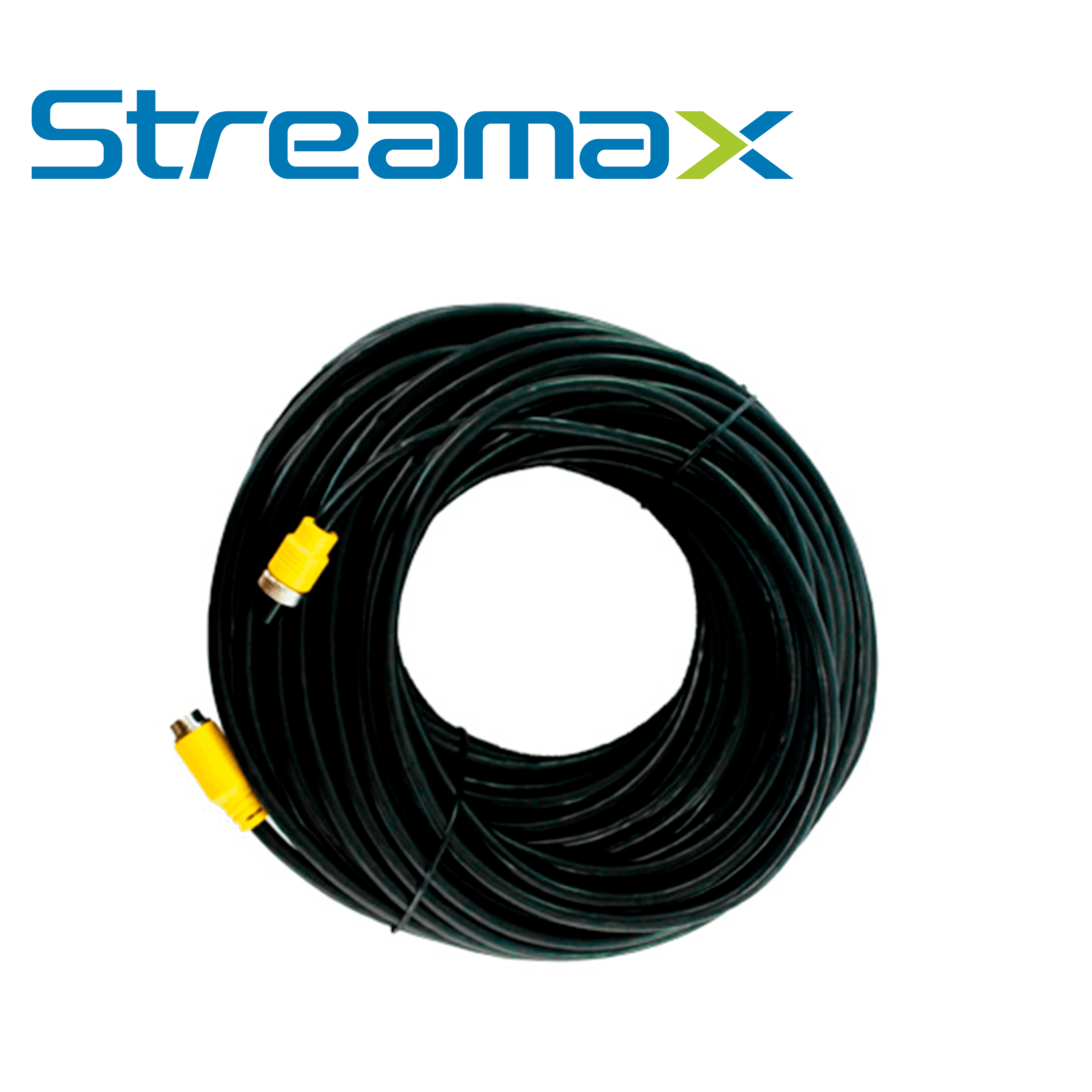 CABLE DIN DE AVIACION STREAMAX MCBL330 / 4 PINES / 30 METROS / COMPATIBLE CON CAMARAS AHD - Miniatura 3