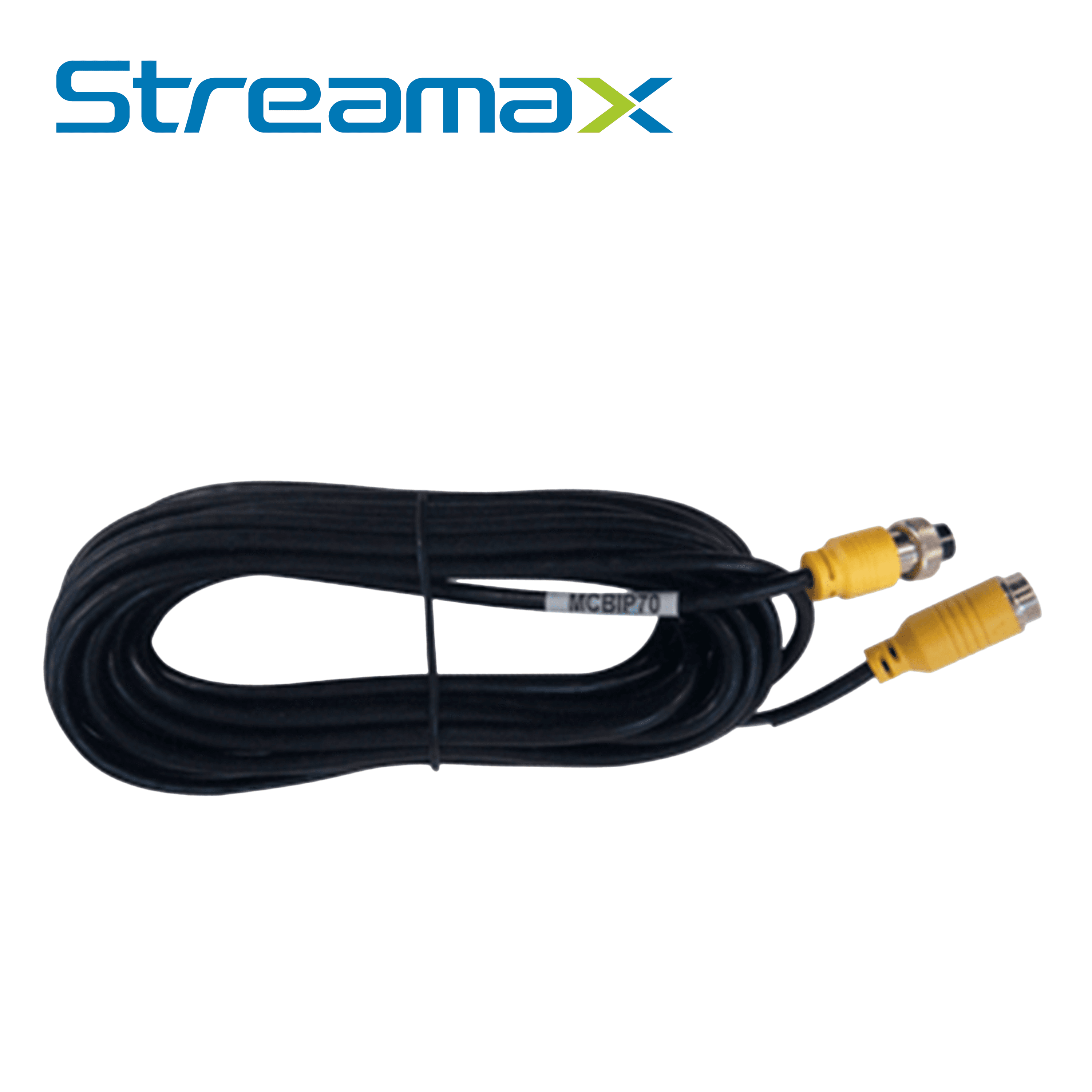 CABLE DIN DE AVIACION STREAMAX MCBIP70 / 6 PINES / 7 METROS / COMPATIBLE CON CAMARAS IP - Miniatura 4