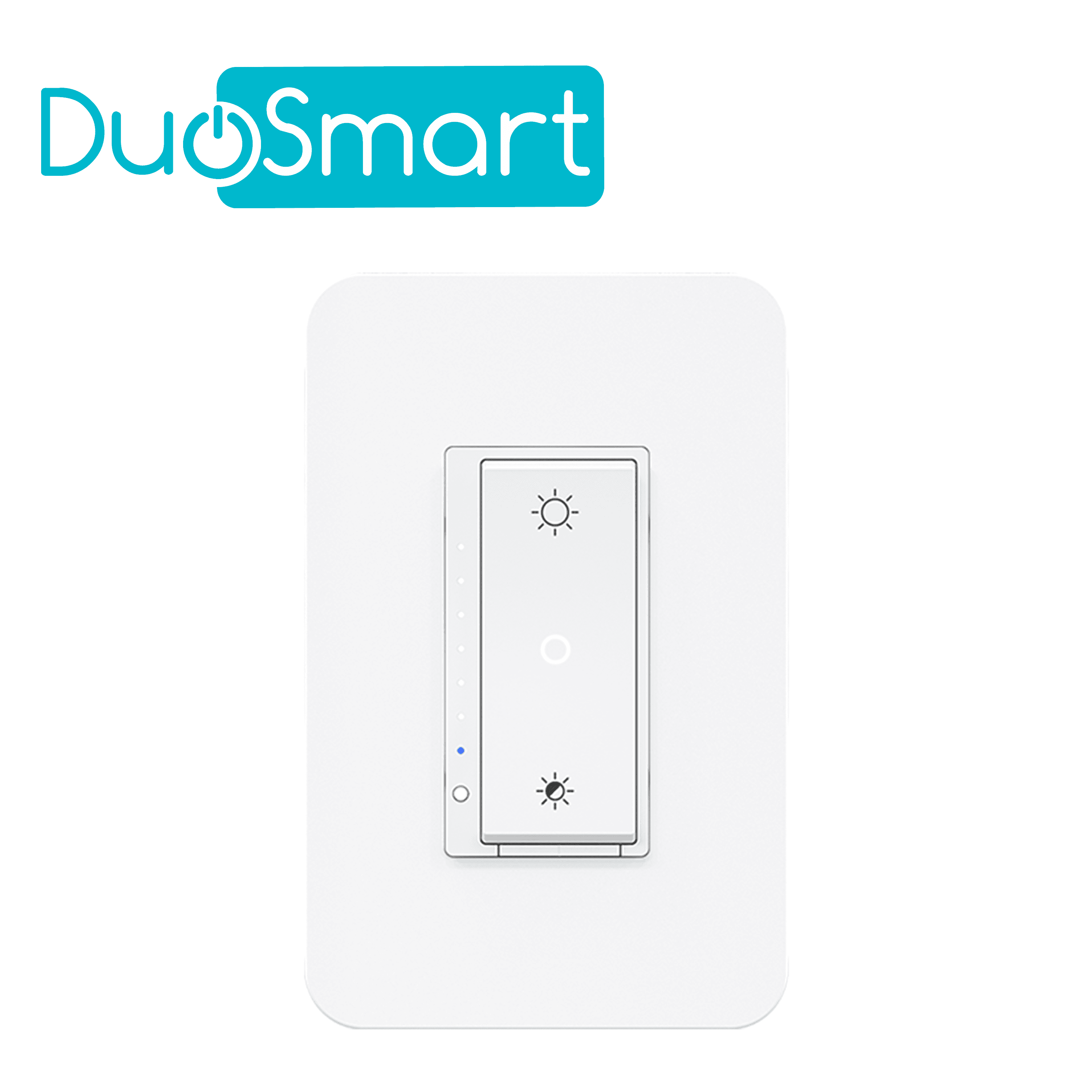SWITCH APAGADOR CON REGULADOR DE INTENSIDAD DIMMER DUOSMART A51 / WIFI 2.4 GHZ / COMPATIBLE CON ALEXA Y GOOGLE HOME / TEMPORIZADORES / ESCENAS DE AUTOMATIZACION /  3 VIAS OPCIONAL
 - Miniatura 2