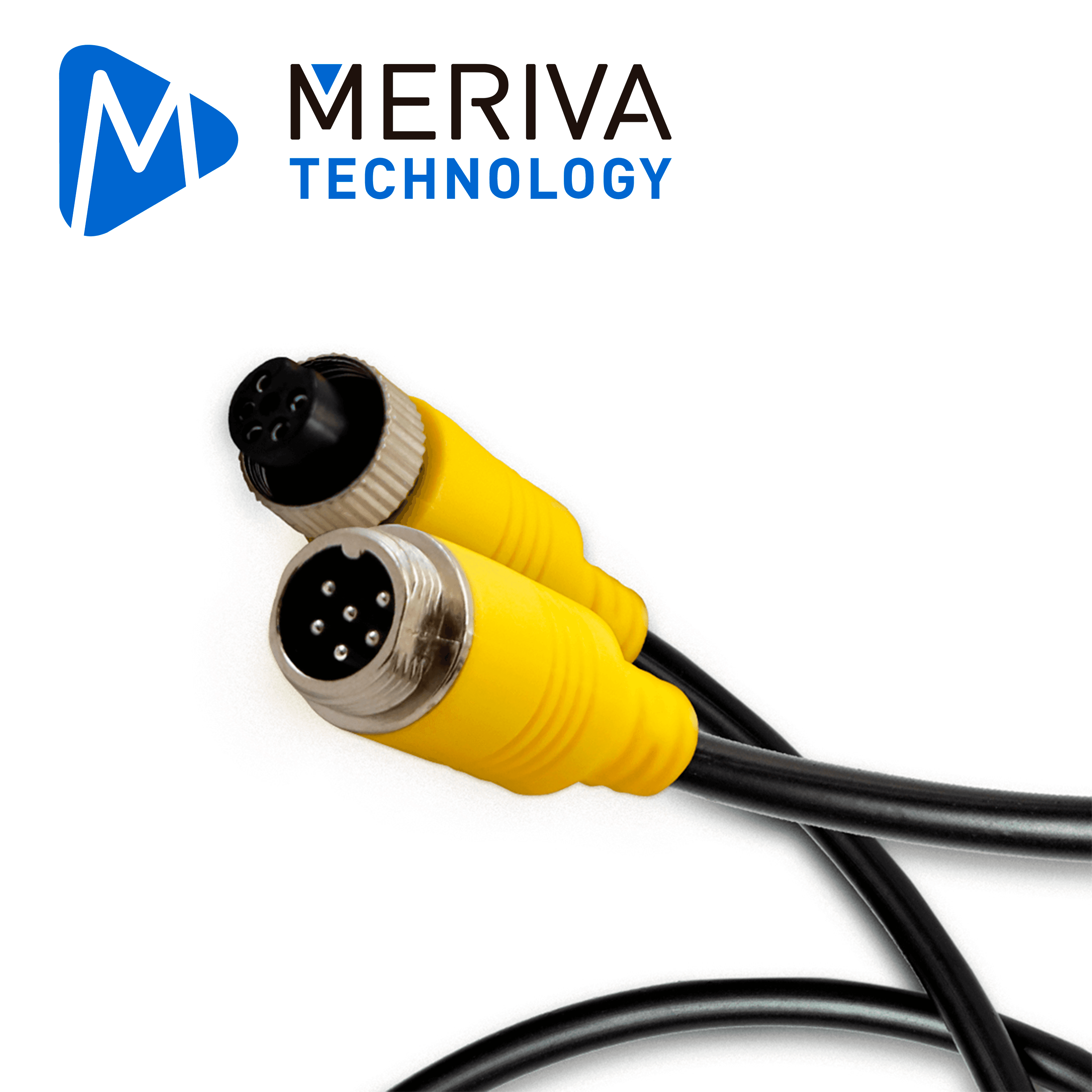 CABLE DIN DE AVIACION SERIE ECO MERIVA TECHNOLOGY MCBEIP50 / 6 PINES / 5 METROS / COMPATIBLE CON CAMARAS IP - Miniatura 7