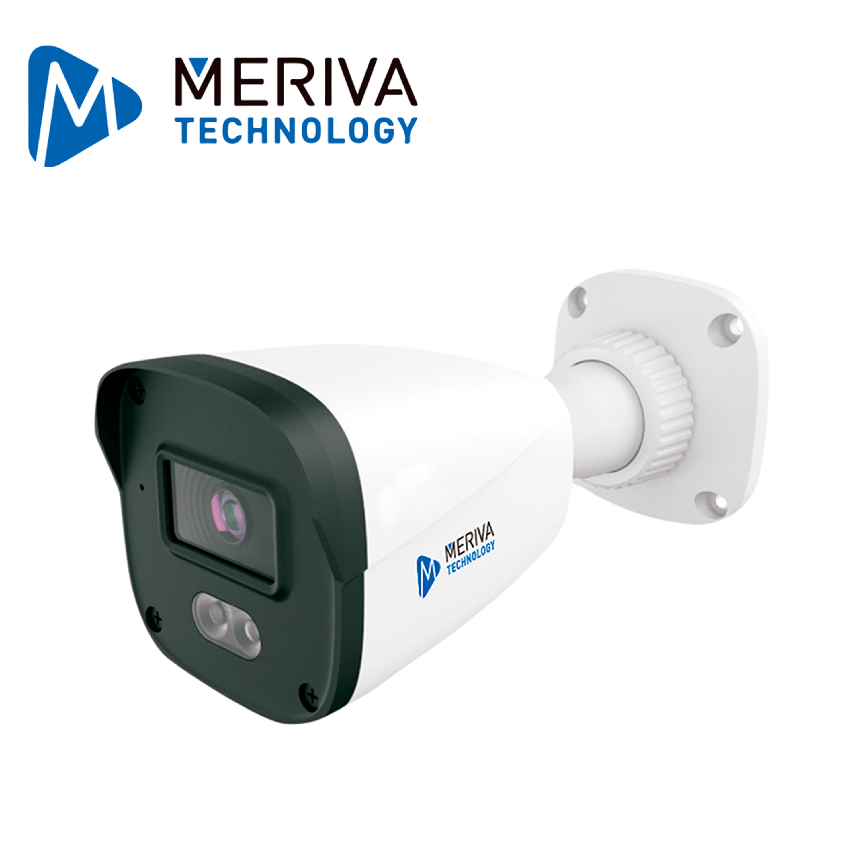 CAMARA IP BULLET MERIVA TECHNOLOGY MOB-203D / 2MP / H.265+ / 2.8MM / ILUMINACION DUAL (20-30M IR / 10-20M LUZ BLANCA) / IP67 / METAL-PLASTICA / SOLO POE / MICROFONO INTEGRADO / MIA 2.0 / ONVIF / VIDEO ESTRUCTURADO INTRUSION - CRUCE DE LINEA - Miniatura 2