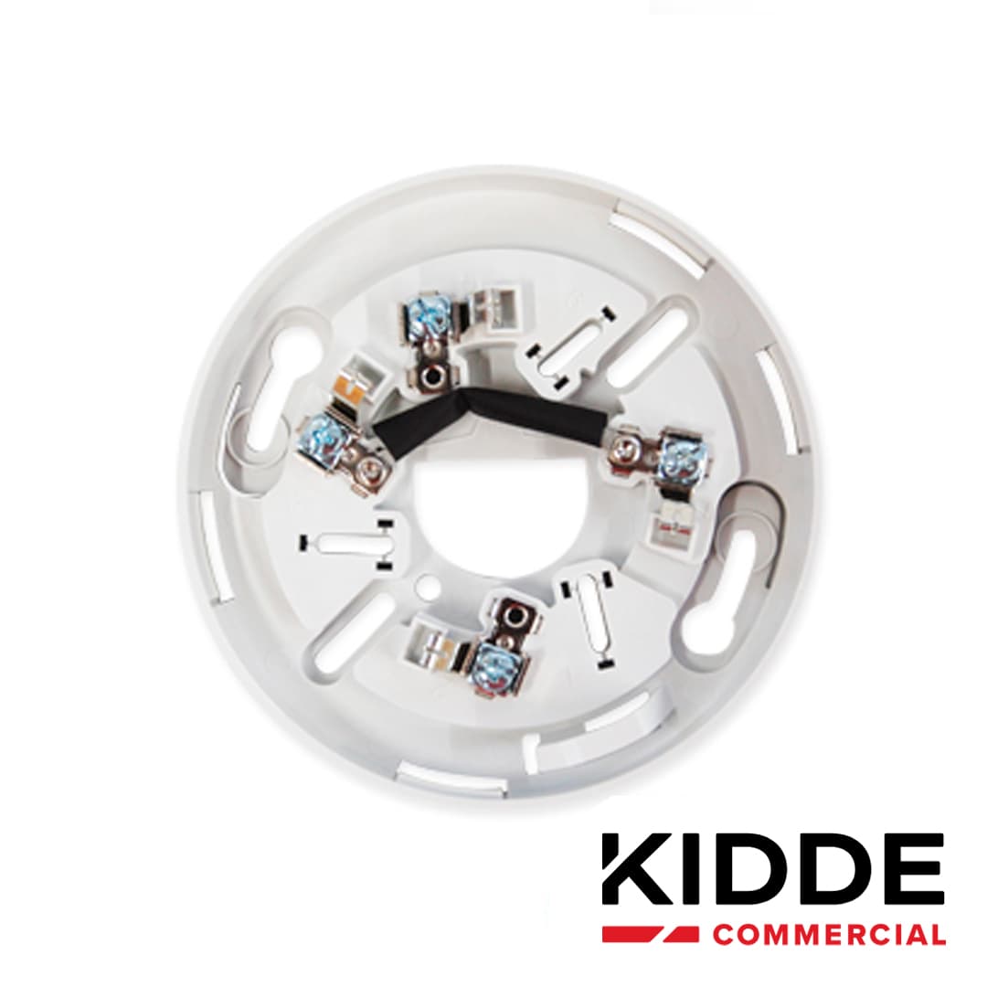 BASE ESTANDAR KIDDE KI-SB COMPATIBLE CON TODOS LOS DETECTORES DE LA SERIE KI, ESTE DISPOSITIVO PROPORCIONA TERMINALES DE CABLEADO PARA LA INTEGRACION DEL DETECTOR A LOS PANELES DE LA SERIE VS DE KIDDE - Miniatura 6