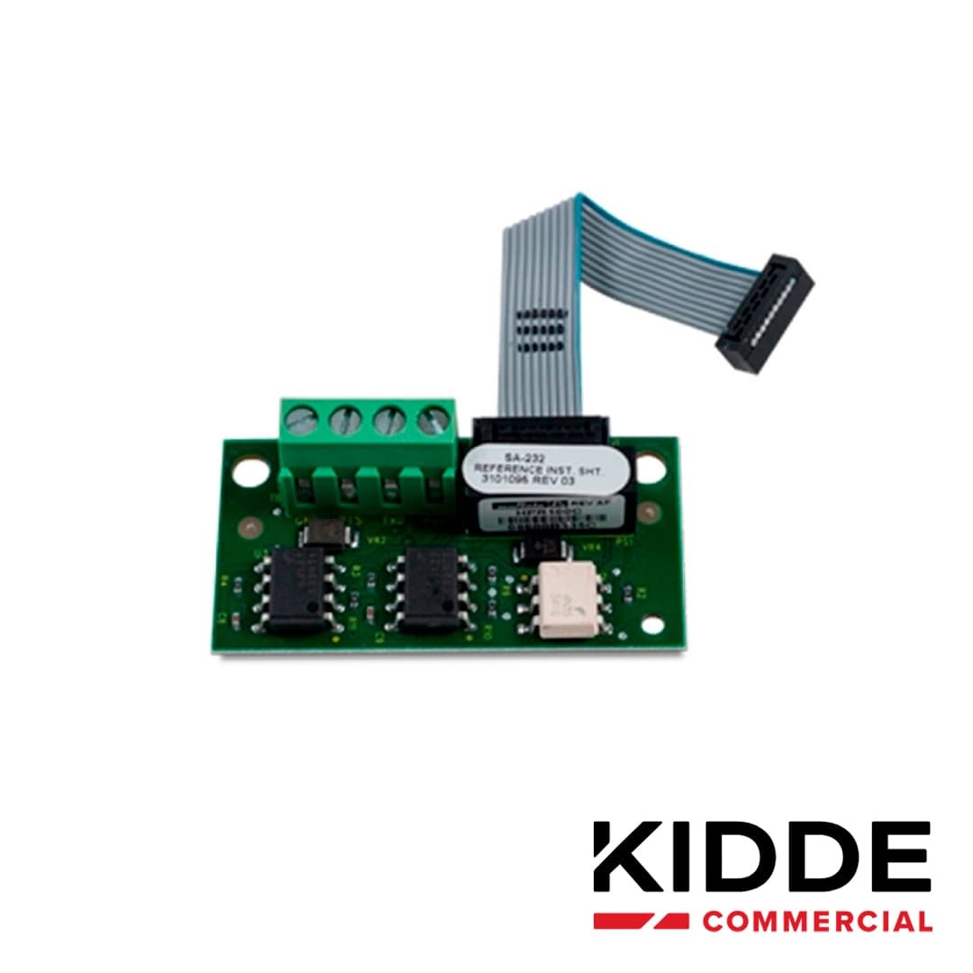 TARJETA INTERFAZ KIDDE RS-232 PARA PROGRAMACION COMPATIBLE CON LOS PANELES (VS1 Y VS4) - Miniatura 3
