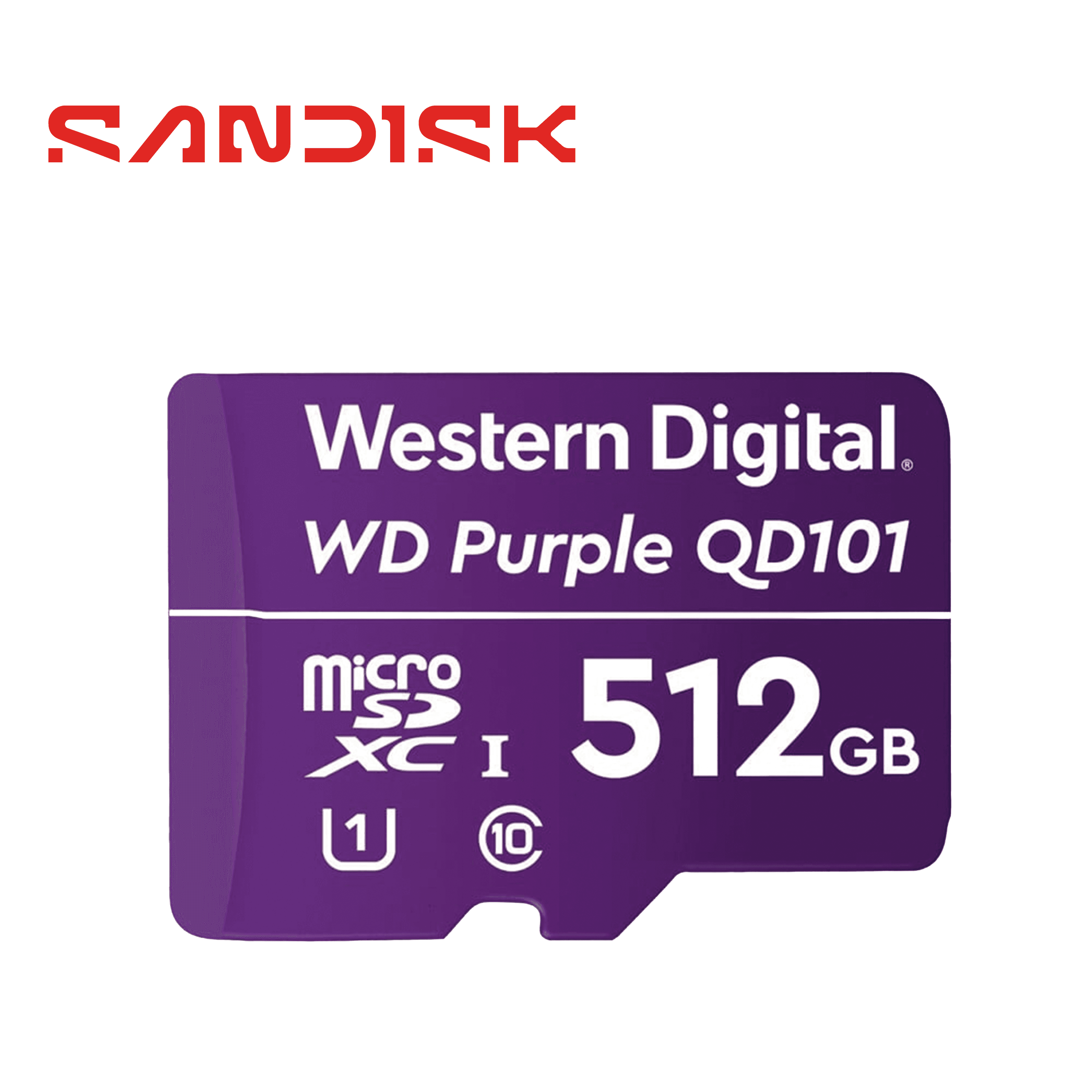 TARJETA MEMORIA MICRO SD XC WD PURPLE 512GB WDD0512G1P0C / OPTIMIZADA PARA VIDEOVIGILANCIA 24/7 / ALTA RESISTENCIA / OPERA EN TEMPERATURAS DE -25 A 85 GRADOS CENTIGRADOS / ESPECIAL PARA CAMARAS IP Y DVR MOVIL - Miniatura 4