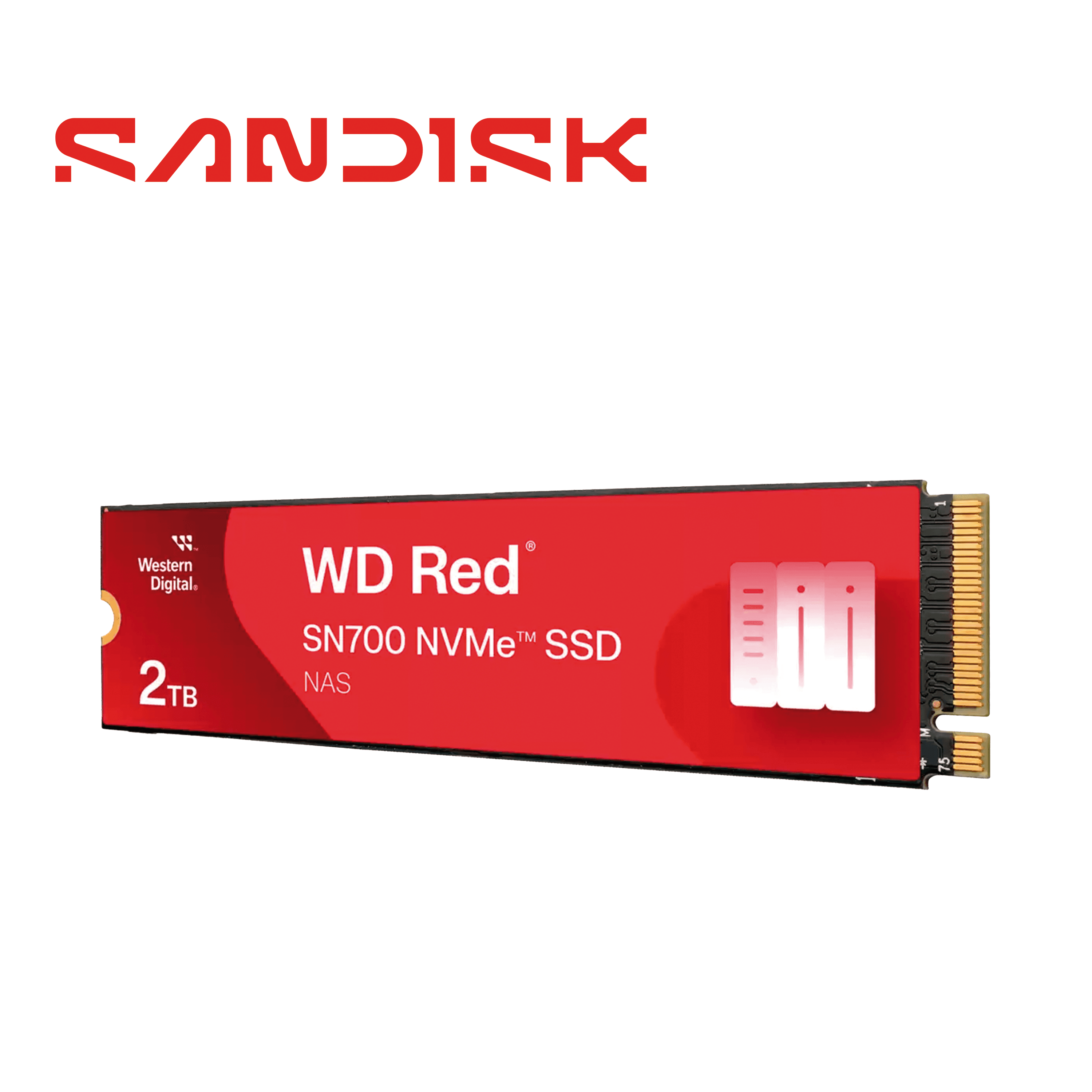 SSD WD RED WDS200T1R0C 2TB SN700 NVME M.2 PCI EXPRESS 3.0 ESCRITURA 2900 MBS LECTURA 3400MBS - Miniatura 4