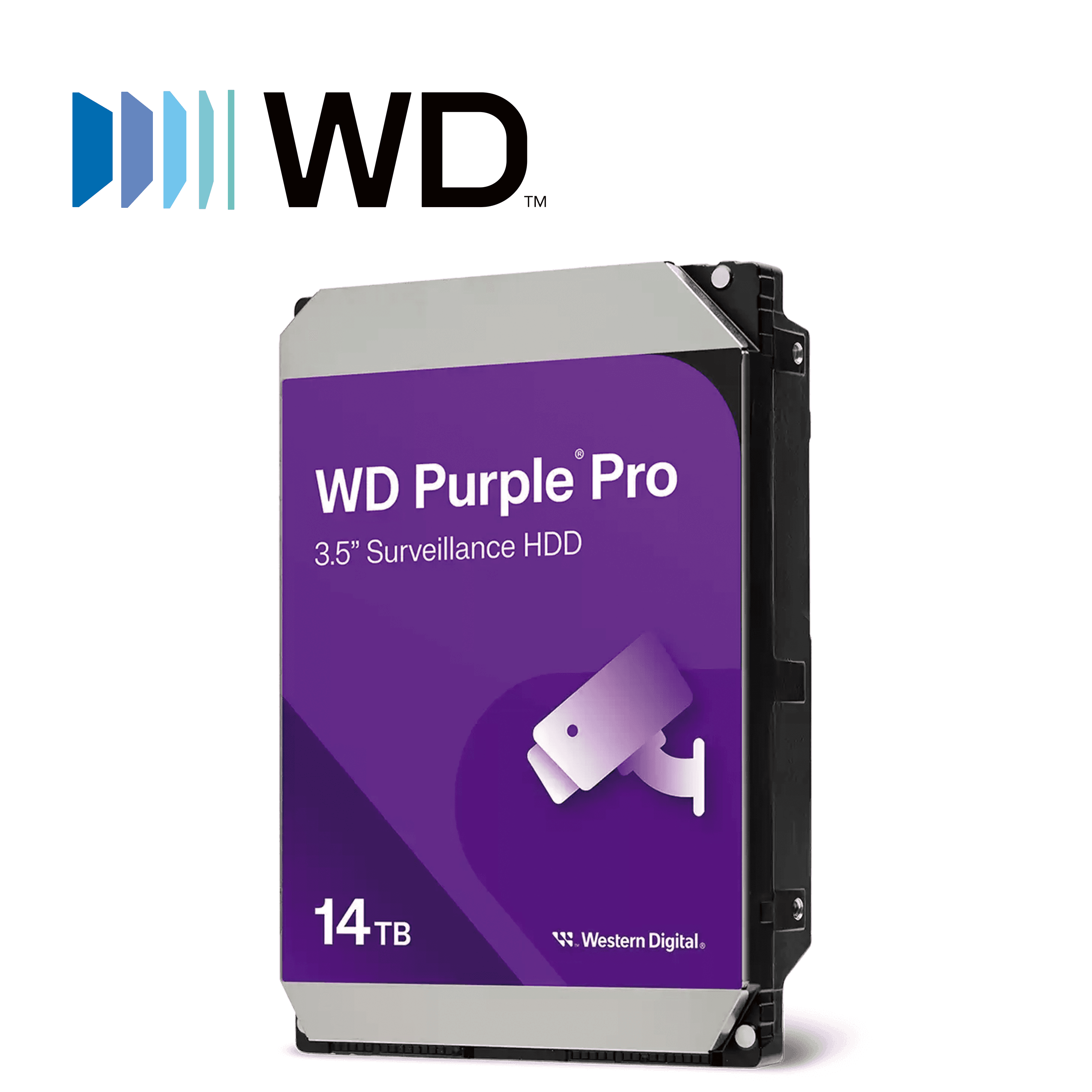 DD DISCO DURO 14TB SATA WD PURPLE PRO WD142PURP / OPTIMIZADO VIDEOVIGILANCIA 24 7 / SATA III 6GB S / 7200 RPM / CACHE 512MB / ALLFRAME AI / WORKLOAD 550TB ANO / 3.5 / 5 ANOS GARANTIA
 - Miniatura 3