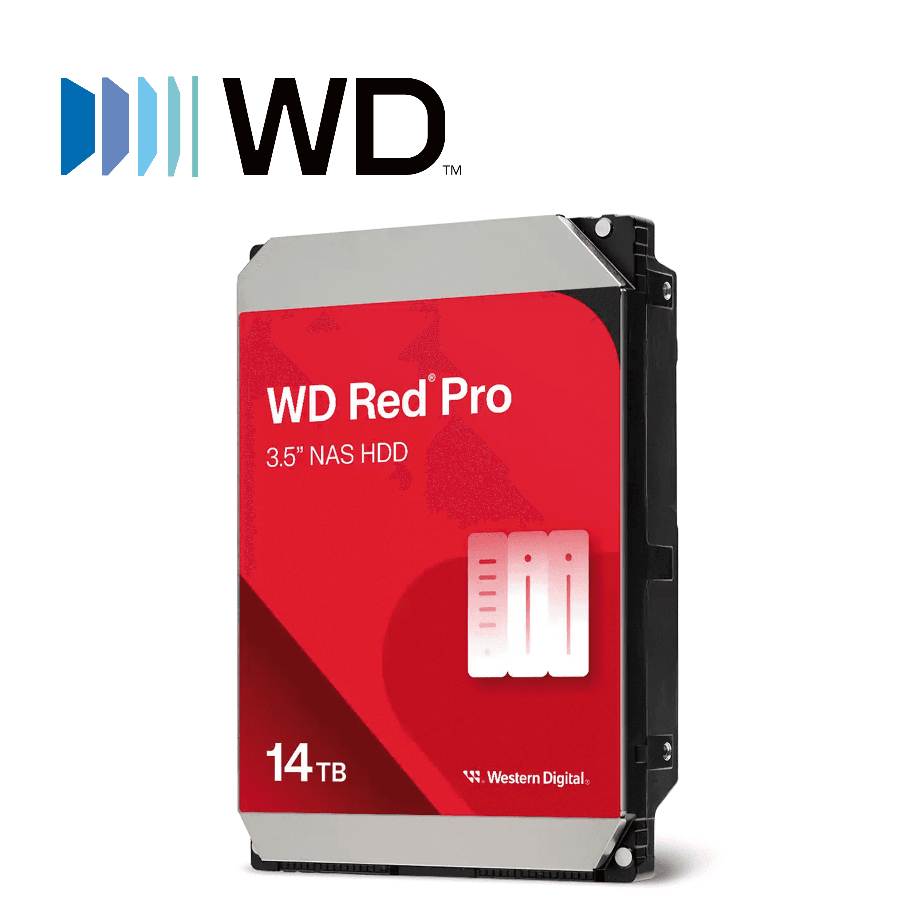 DD DISCO DURO WD142KFGX WD RED PRO 3.5 SATA 14TB CACHE 512MB 7200RMP ESPECIAL PARA ALMACENAMIENTO Y NAS - Miniatura 3