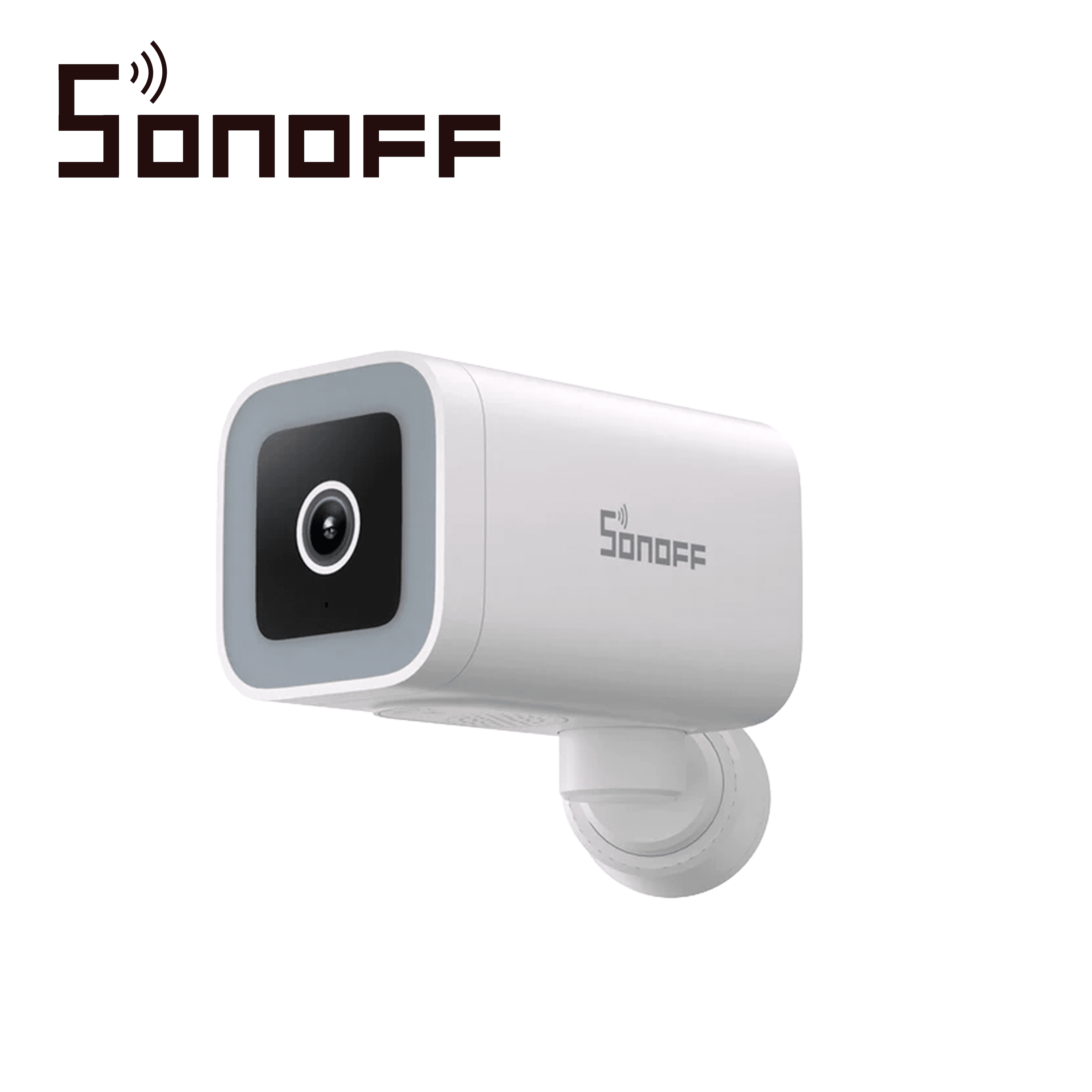 CAMARA DE SEGURIDAD PARA EXTERIORES SONOFF CAM-B1P / INALAMBRICA WIFI/ PROTECCION IP65 / RESOLUCION 2K HD / FUNCIONES DE DETECCION Y SEGUIMIENTO DE MOVIMIENTO HUMANO /COMPATIBLE CON ALEXA Y GOOGLE HOME /REQUIERE ADAPTADOR DE ENERGIA/ ADAPTADOR NO INC - Miniatura 2