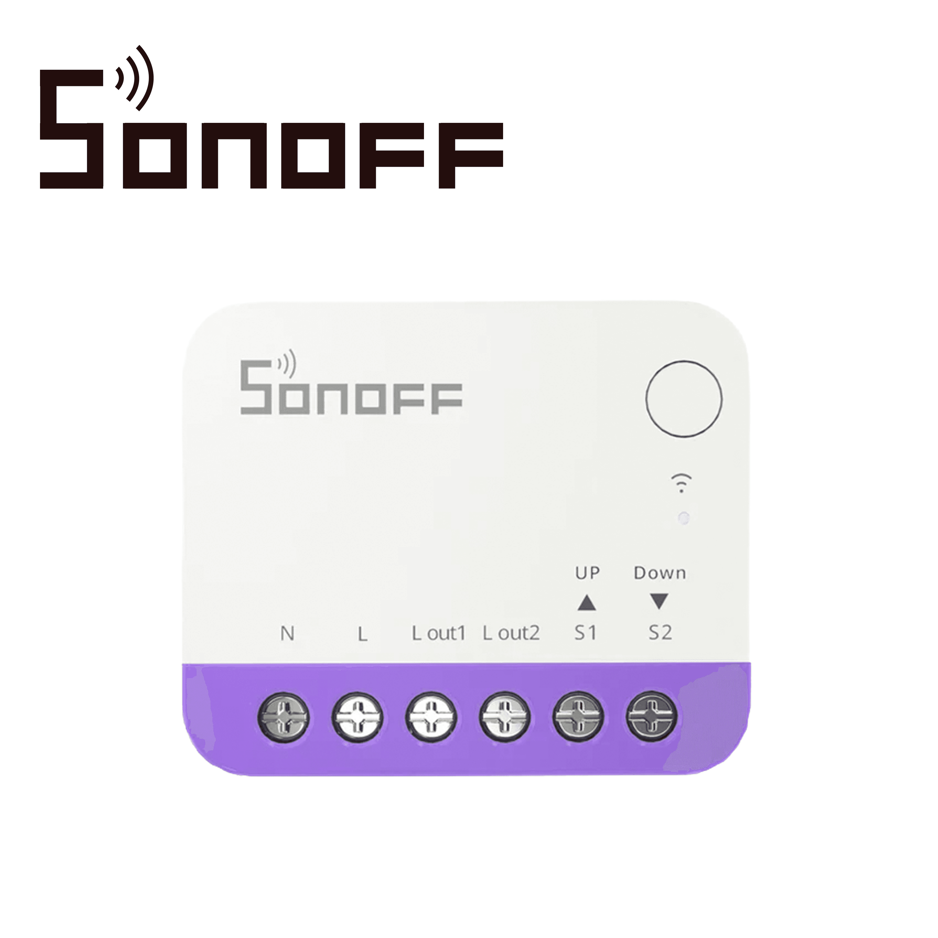 MINI INTERRUPTOR ON/OFF  WIFI PARA PERSIANAS SONOFF MINI-RBS  COMPATIBLE CON GOOGLE HOME/ ALEXA/APPLE HOME / MATTER / CONTROLABLE DESDE  LA APP / WIFI 2.4 GHZ/ CARGA DE 1 AMP MAXIMO - Miniatura 2