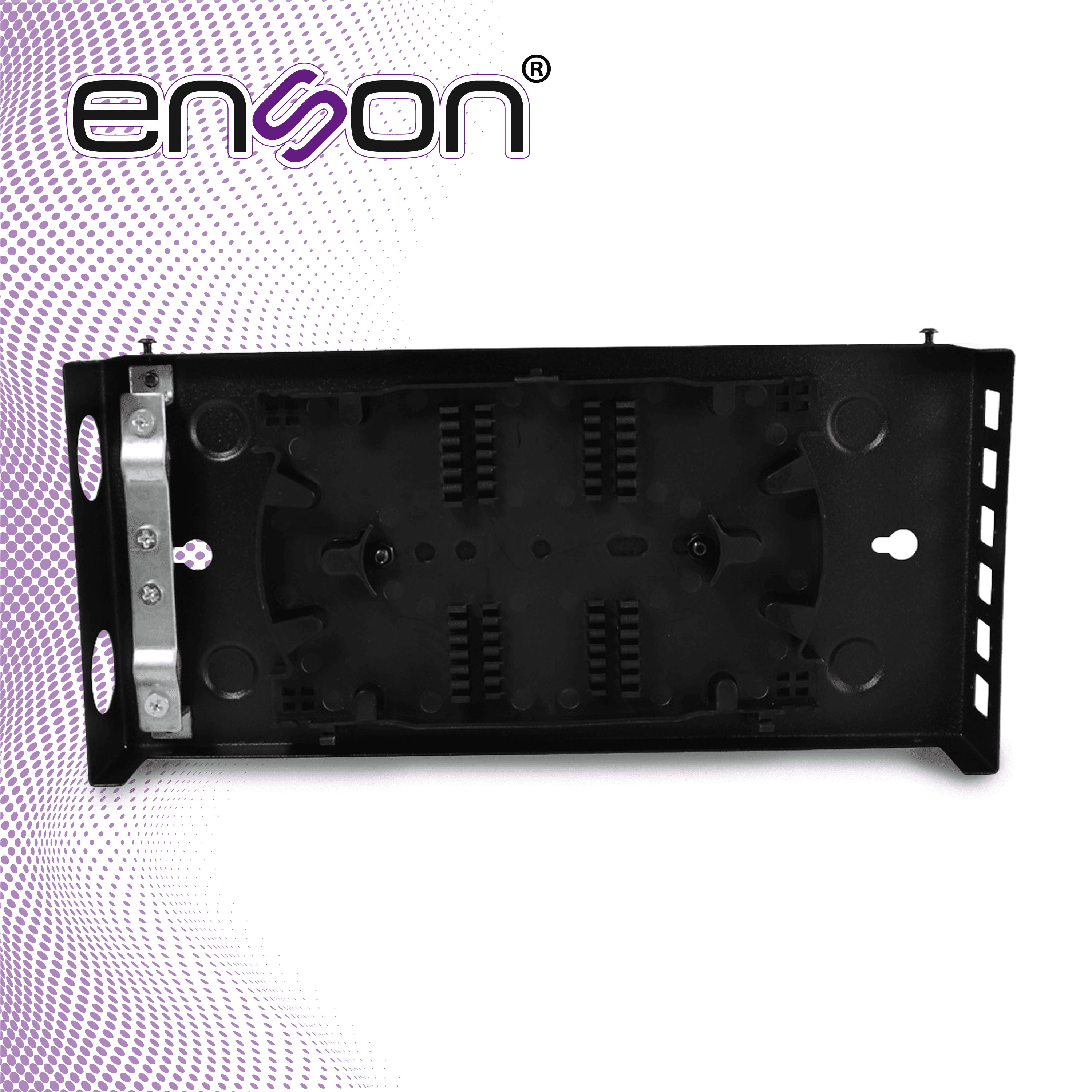CAJA DE DISTRIBUCION DE FIBRA OPTICA ENSON ENS-FOWALLBOX MONTAJE EN PARED - Miniatura 4