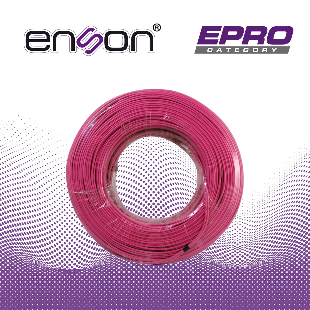 FIBRA OPTICA ENSON ENS-JUMP2000MM4 DE 200 METROS MULTIMODO OM4 ARMADA Y TERMINADA - Miniatura 5