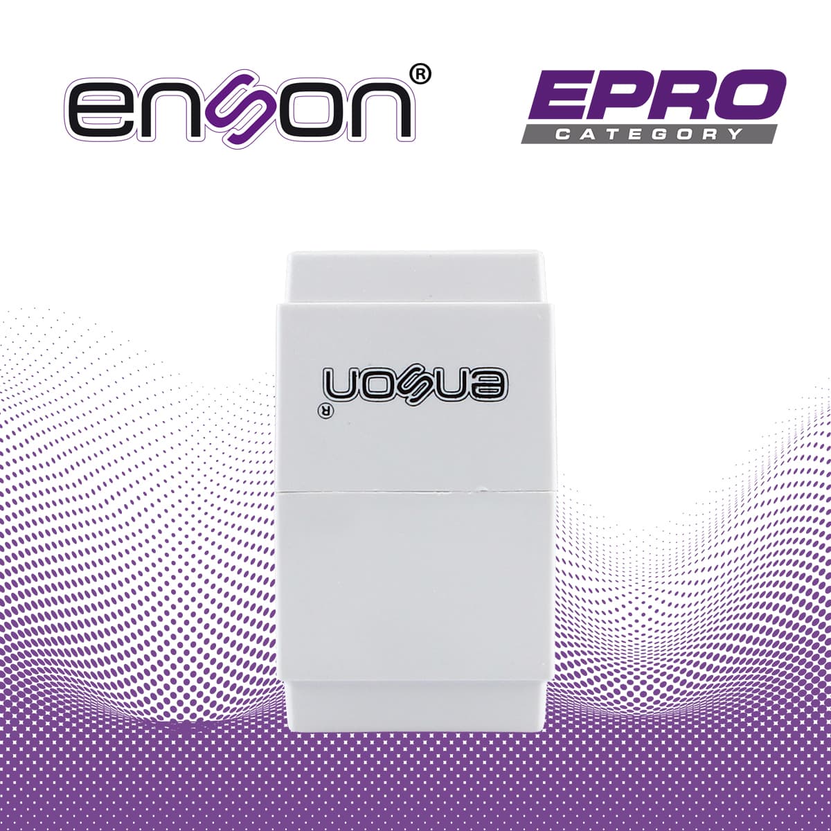 COPLE RJ45 ENSON EPRO-COP6 HEMBRA-HEMBRA CAT6 IDEAL PARA UNIR DE DOS SEGMENTOS DE CABLE UTP YA TERMINADOS - Miniatura 7