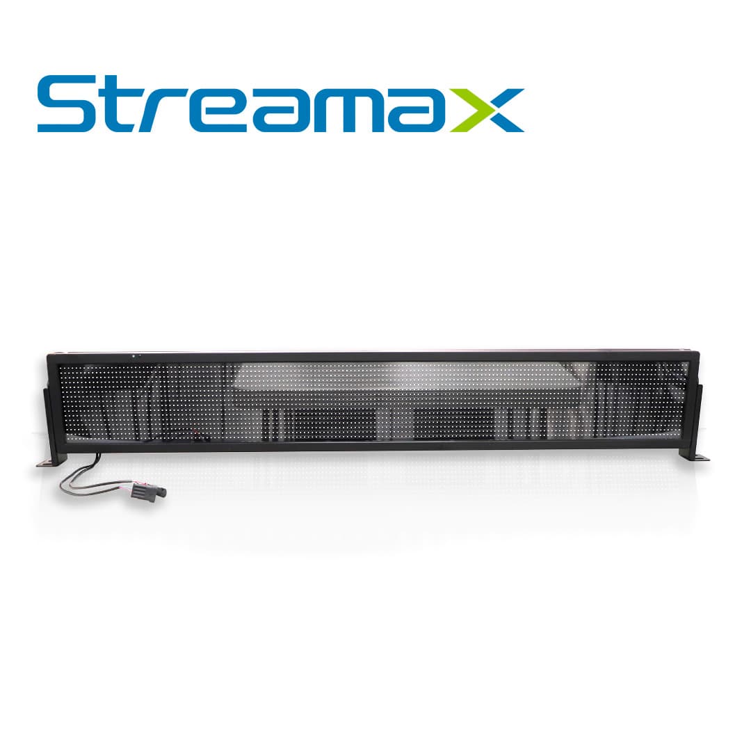 ANUNCIADOR DISPLAY STREAMAX ANDLED-FRONT / 18-32 VCD / 135.3 X 21 X 5 CM / VISIBILIDAD 2-80M - Miniatura 2