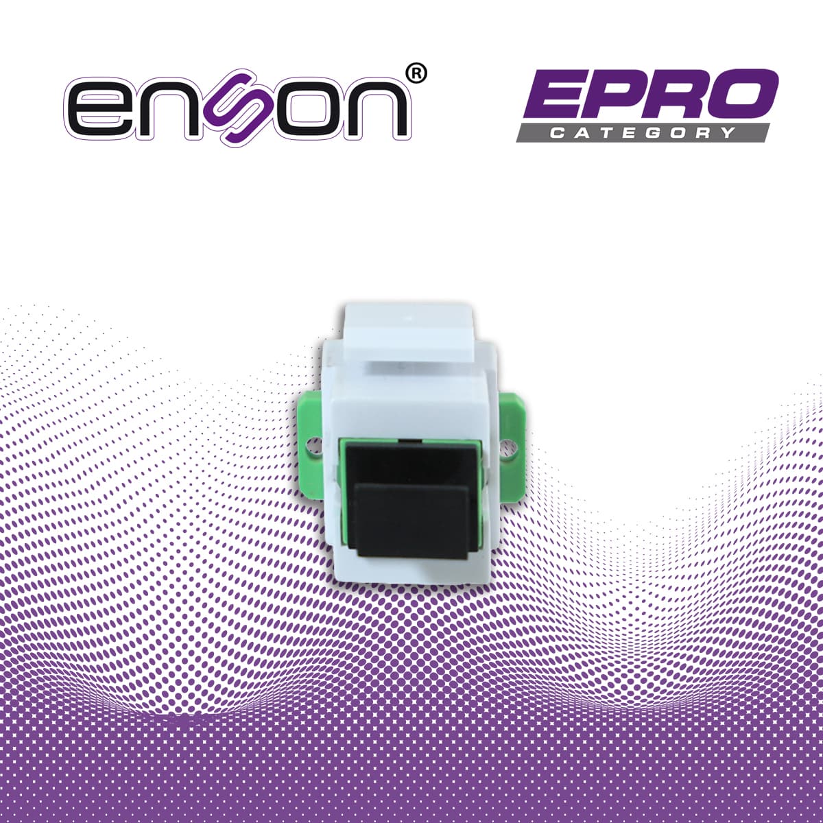 MODULO ACOPLADOR ENSON EPRO-SCSCMM KEYCONNECTSC APC SIMPLEX - Miniatura 6