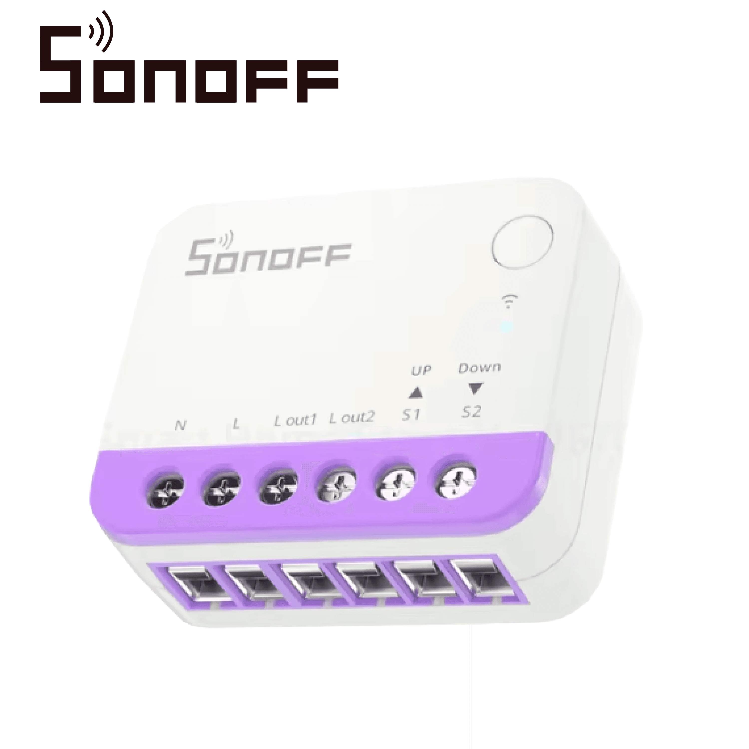 MINI INTERRUPTOR ON/OFF  WIFI PARA PERSIANAS SONOFF MINI-RBS  COMPATIBLE CON GOOGLE HOME/ ALEXA/APPLE HOME / MATTER / CONTROLABLE DESDE  LA APP / WIFI 2.4 GHZ/ CARGA DE 1 AMP MAXIMO - Miniatura 3