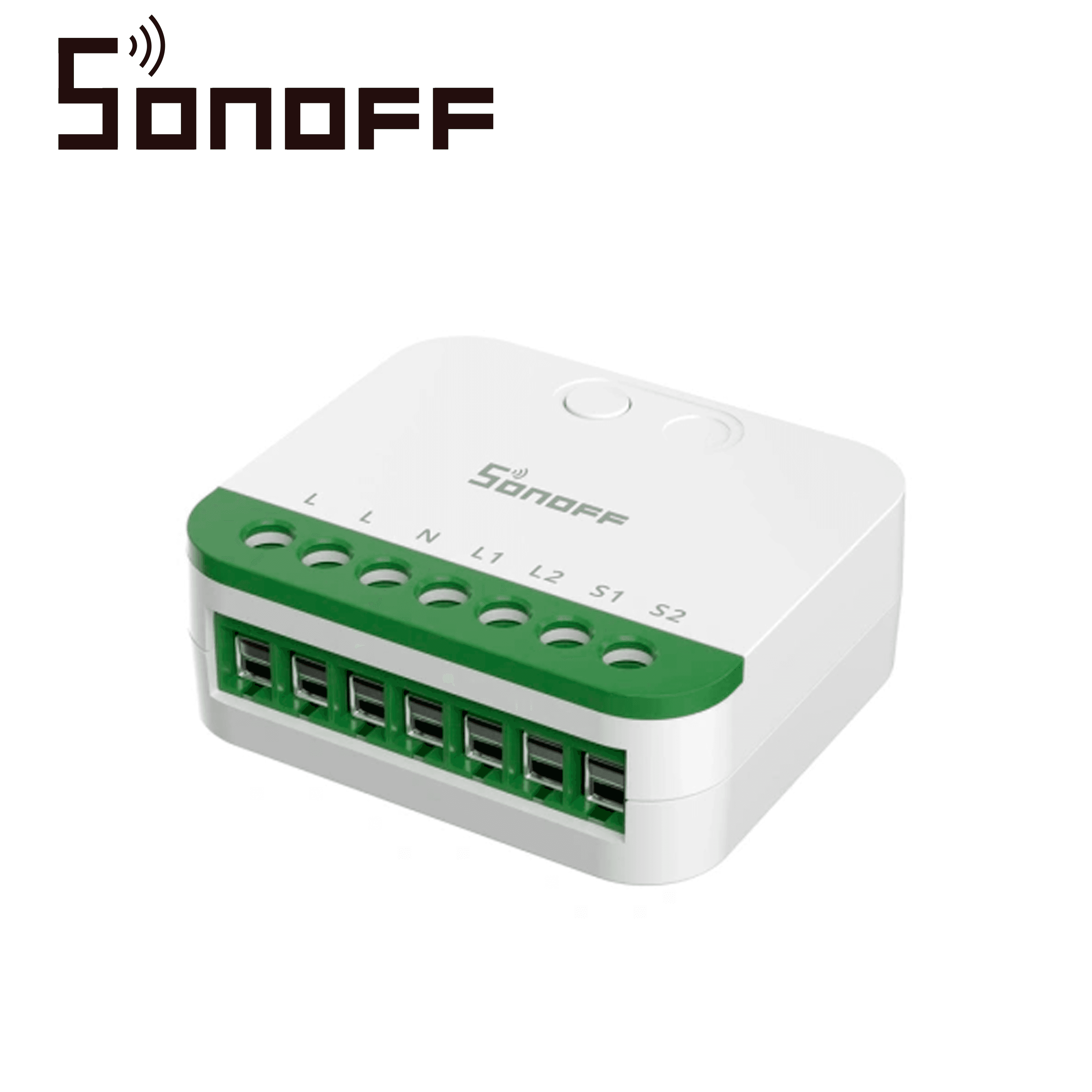MINI INTERRUPTOR INALAMBRICO SONOFF MINI-2GS / MATTER / WIFI 2.4GHZ/ 2 CANALES INDEPENDIENTES / CARGA  TOTAL  DE  16 AMPERE / COMPATIBLE CON  GOOGLE HOME / ALEXA / APPLE HOME / HOME ASSISTANT - Miniatura 3