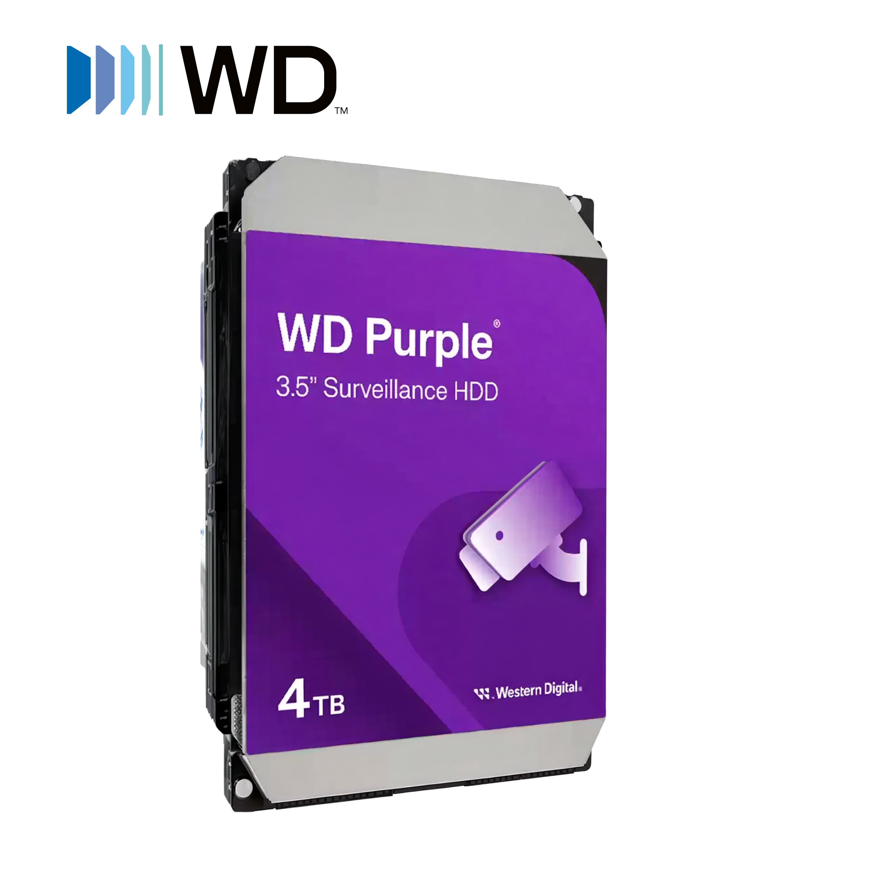 DISCO DURO DD 4TB SATA WD PURPLE WD43PURZ 24/7 OPTIMIZADO PARA VIDEOVIGILANCIA SATA III 6GB/S - Miniatura 5