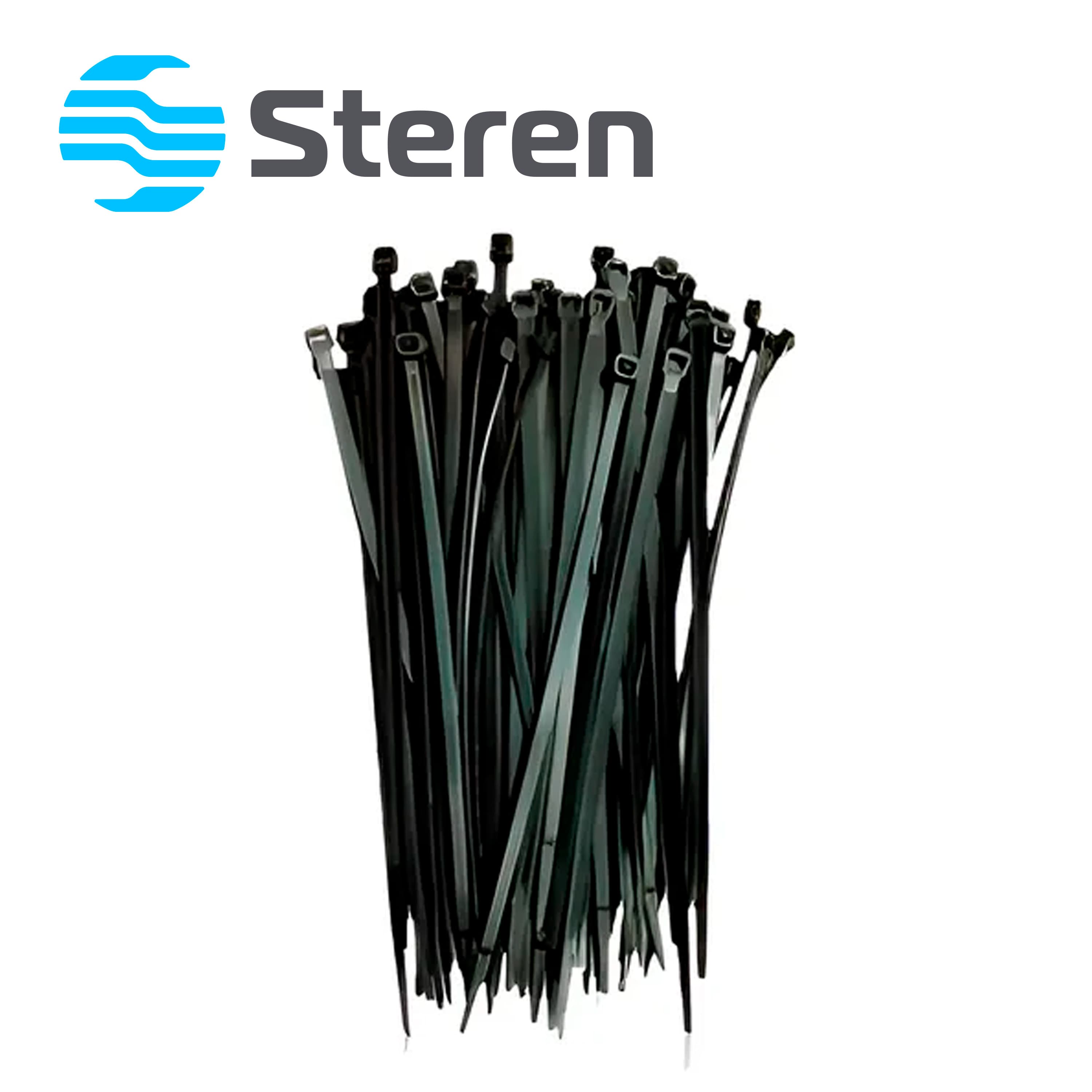 CINCHOS STEREN TY25 BOLSA CON 100 PZS C/U PERMITEN SUJETAR Y ORGANIZAR CABLES DE MANERA PERMANENTE EN INTERIORES Y EXTERIORES
 - Miniatura 3