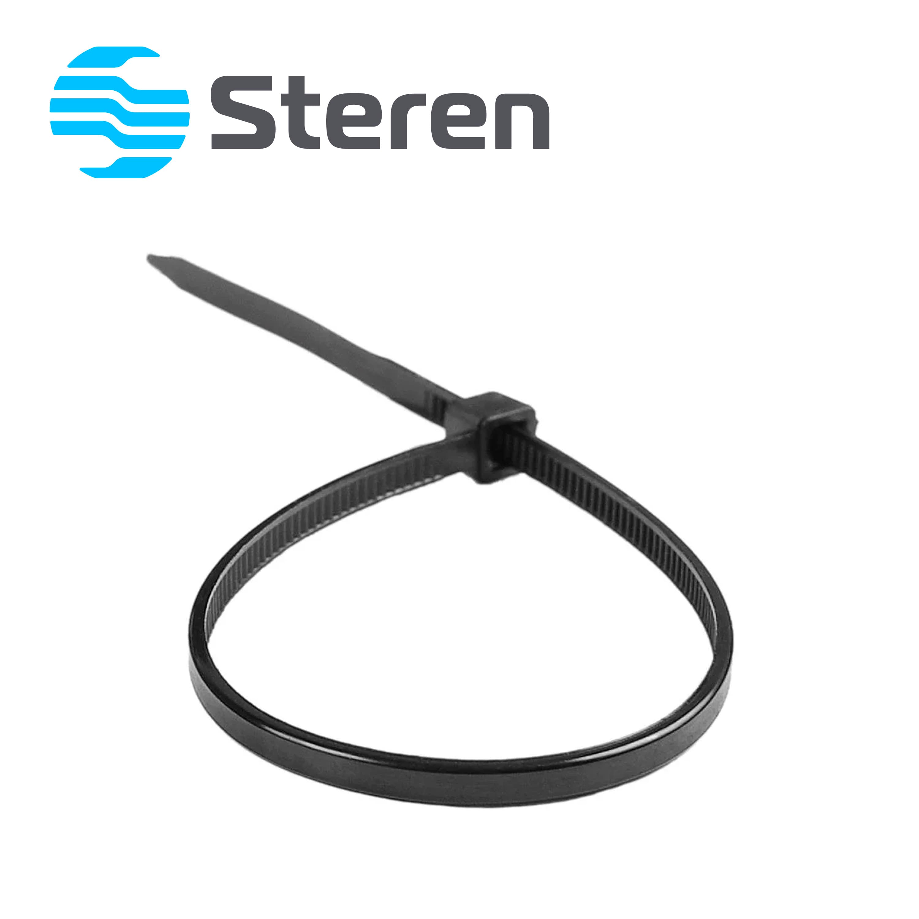 CINCHOS STEREN TY25 BOLSA CON 100 PZS C/U PERMITEN SUJETAR Y ORGANIZAR CABLES DE MANERA PERMANENTE EN INTERIORES Y EXTERIORES
 - Miniatura 4