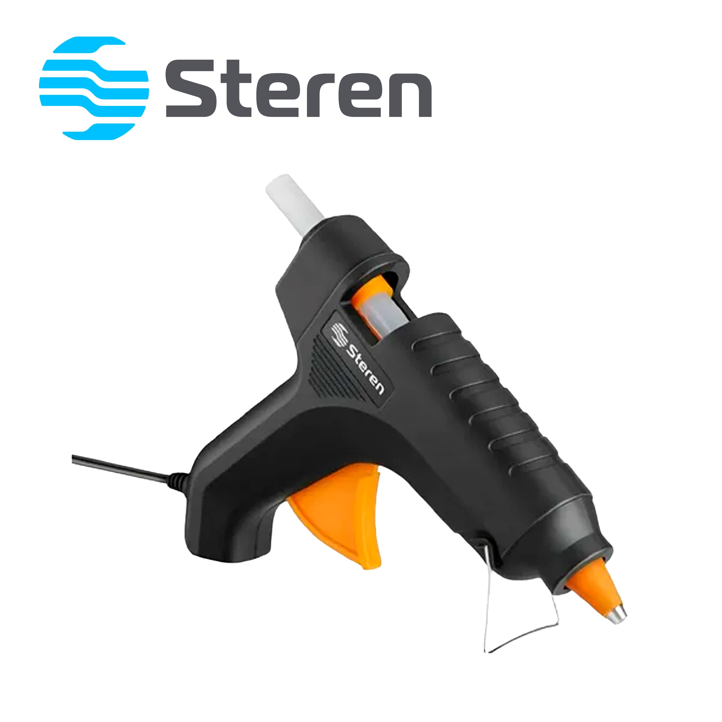 PISTOLA DE SILICON STEREN HER-245 40W ESPECIAL PARA TRABAJOS ESCOLARES SU TAMAÑO Y POTENCIA TE BRINDAN UNA MEJOR DISTRIBUCION DEL SILICON EN CALIENTE - Miniatura 3