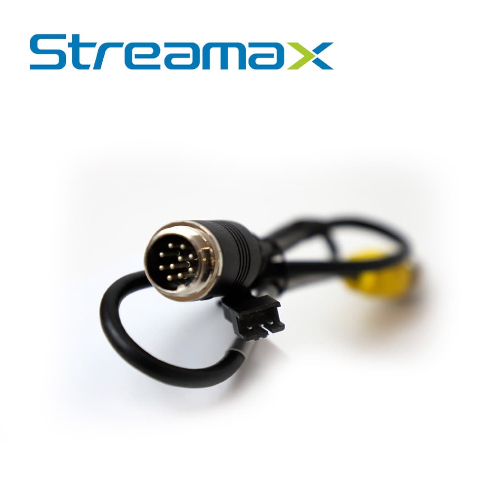CABLE CONVERTIDOR DIN DE AVIACION STREAMAX M10P48000 / DE 10 PINES A 4 PINES / CONECTOR RS232 / SALIDA DE VIDEO / COMPATIBLE CON MDVR M1N2.0 Y  MA04KIT - Miniatura 3