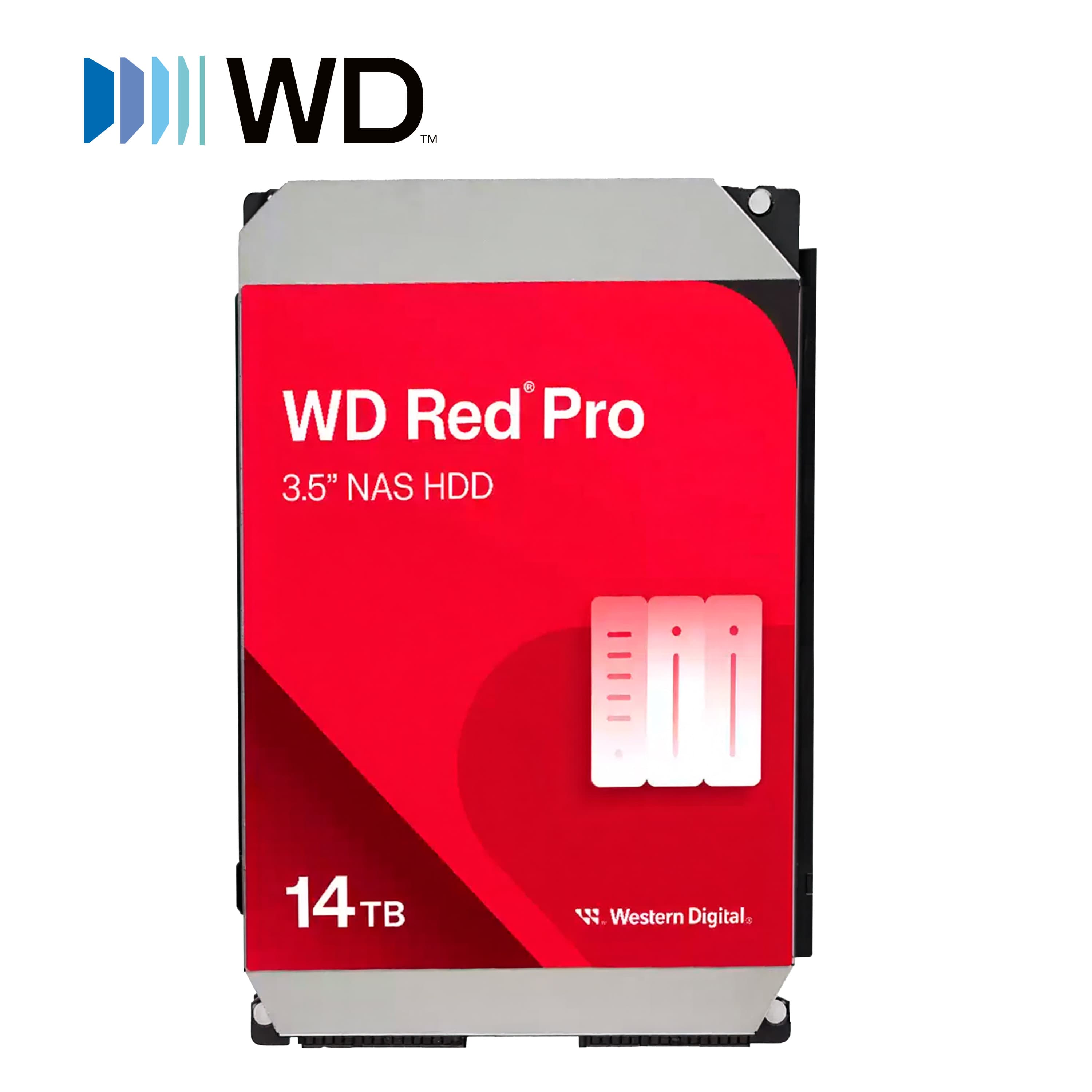 DD DISCO DURO WD142KFGX WD RED PRO 3.5 SATA 14TB CACHE 512MB 7200RMP ESPECIAL PARA ALMACENAMIENTO Y NAS - Miniatura 4